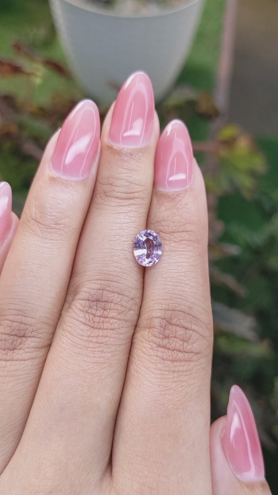 1.11 Ct. Spinel from Ceylon (Sri Lanka) Size Video