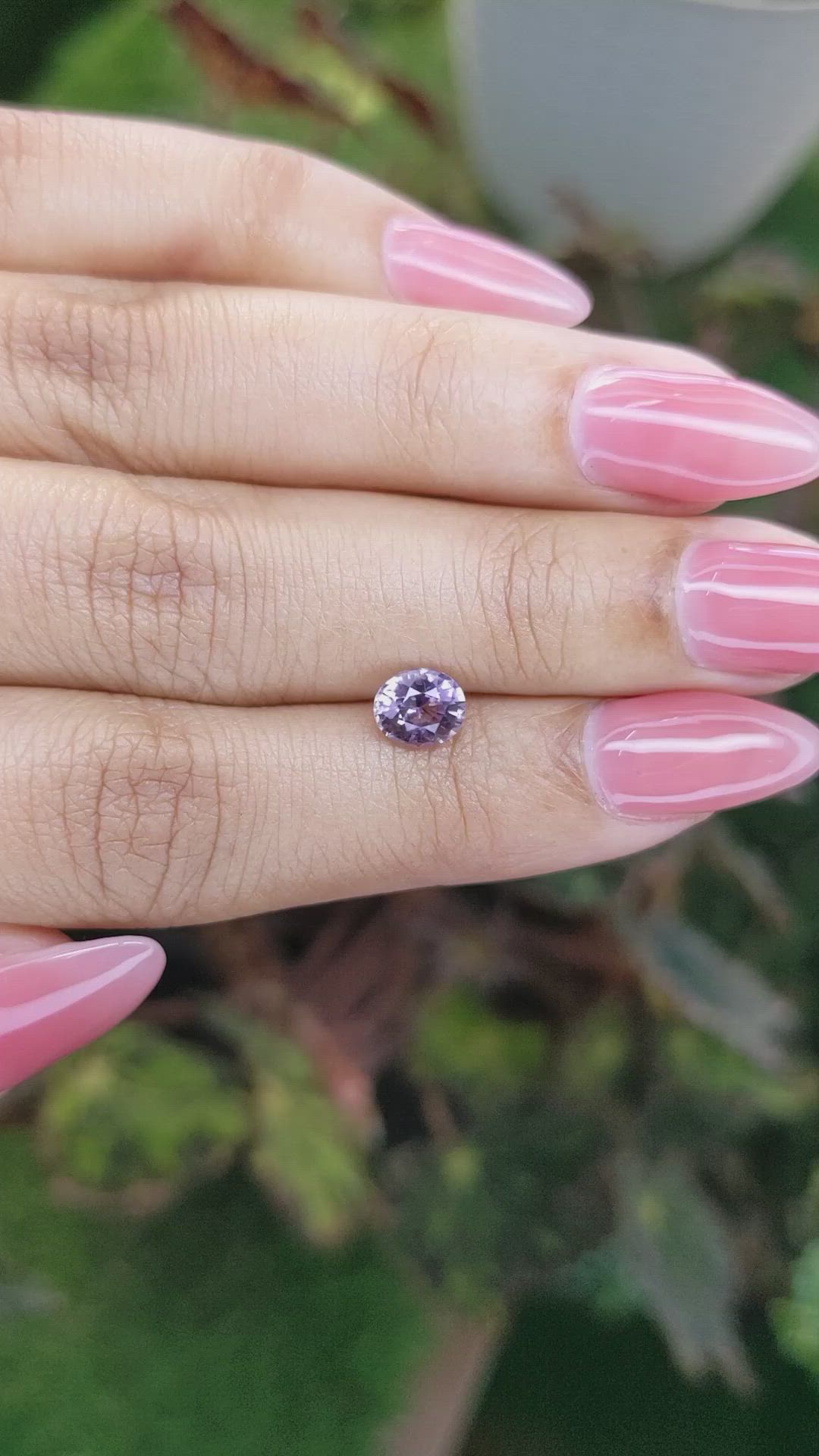 0.99 Ct. Spinel from Ceylon (Sri Lanka) Size Video