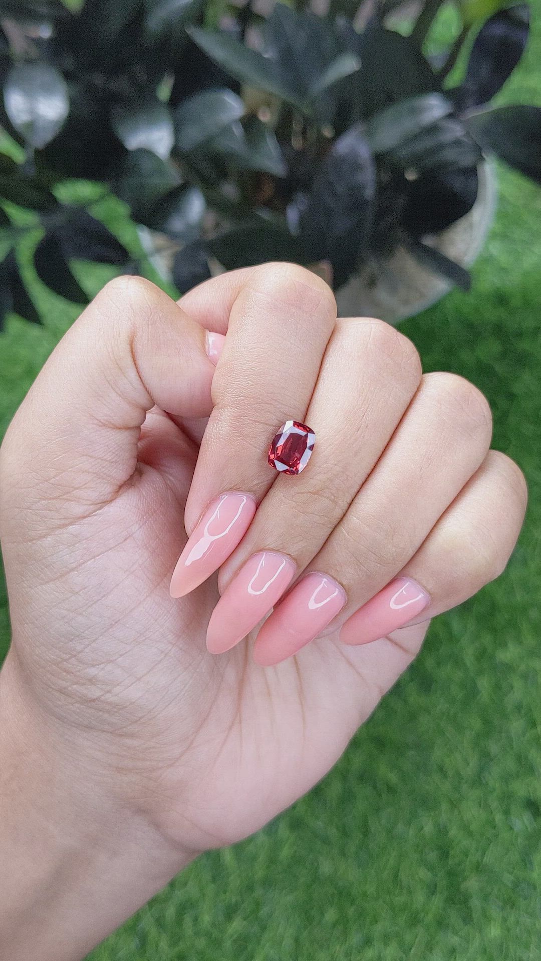 1.76 Ct. Spinel from Madagascar Size Video