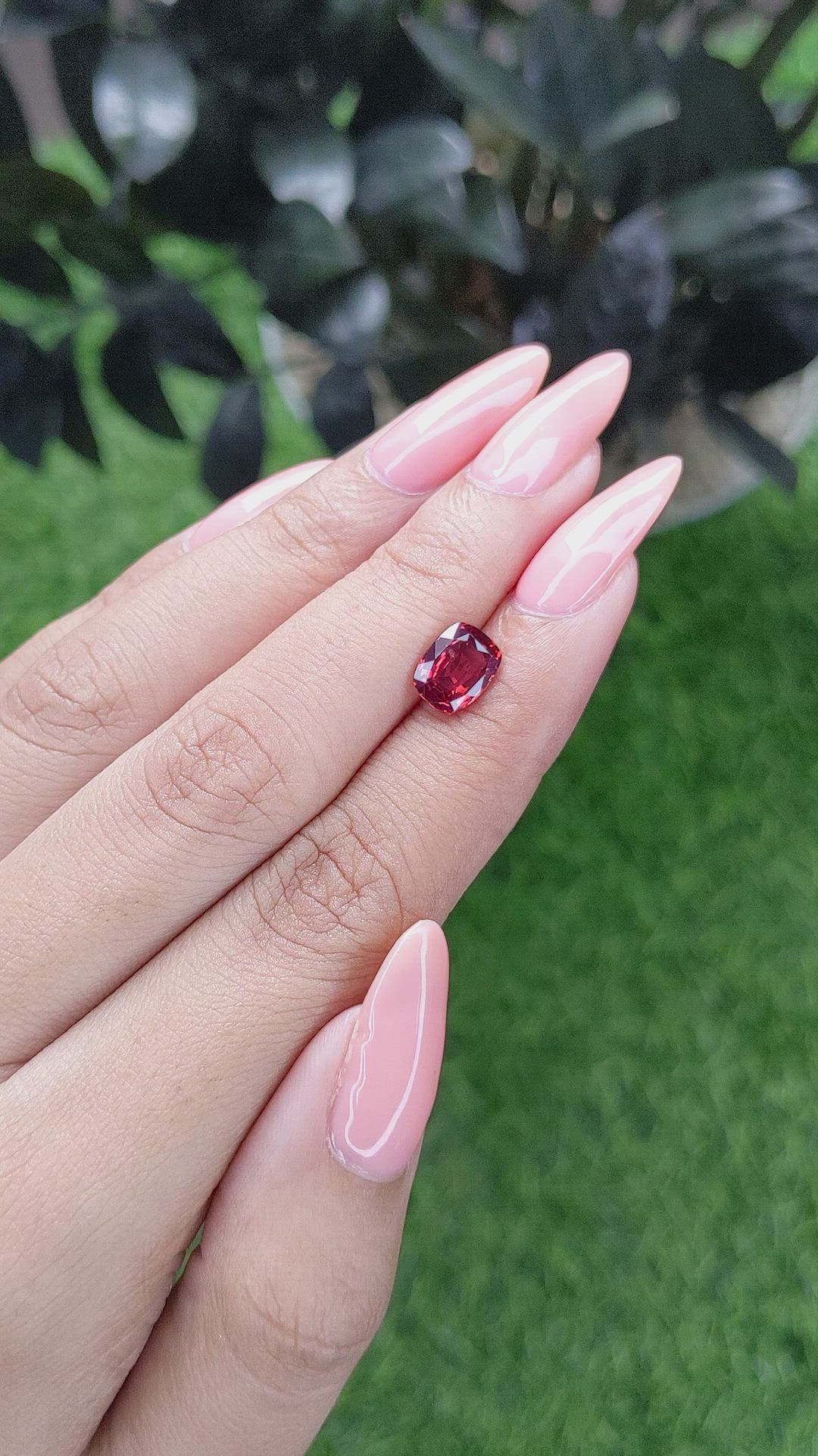 1.76 Ct. Spinel from Madagascar Size Video