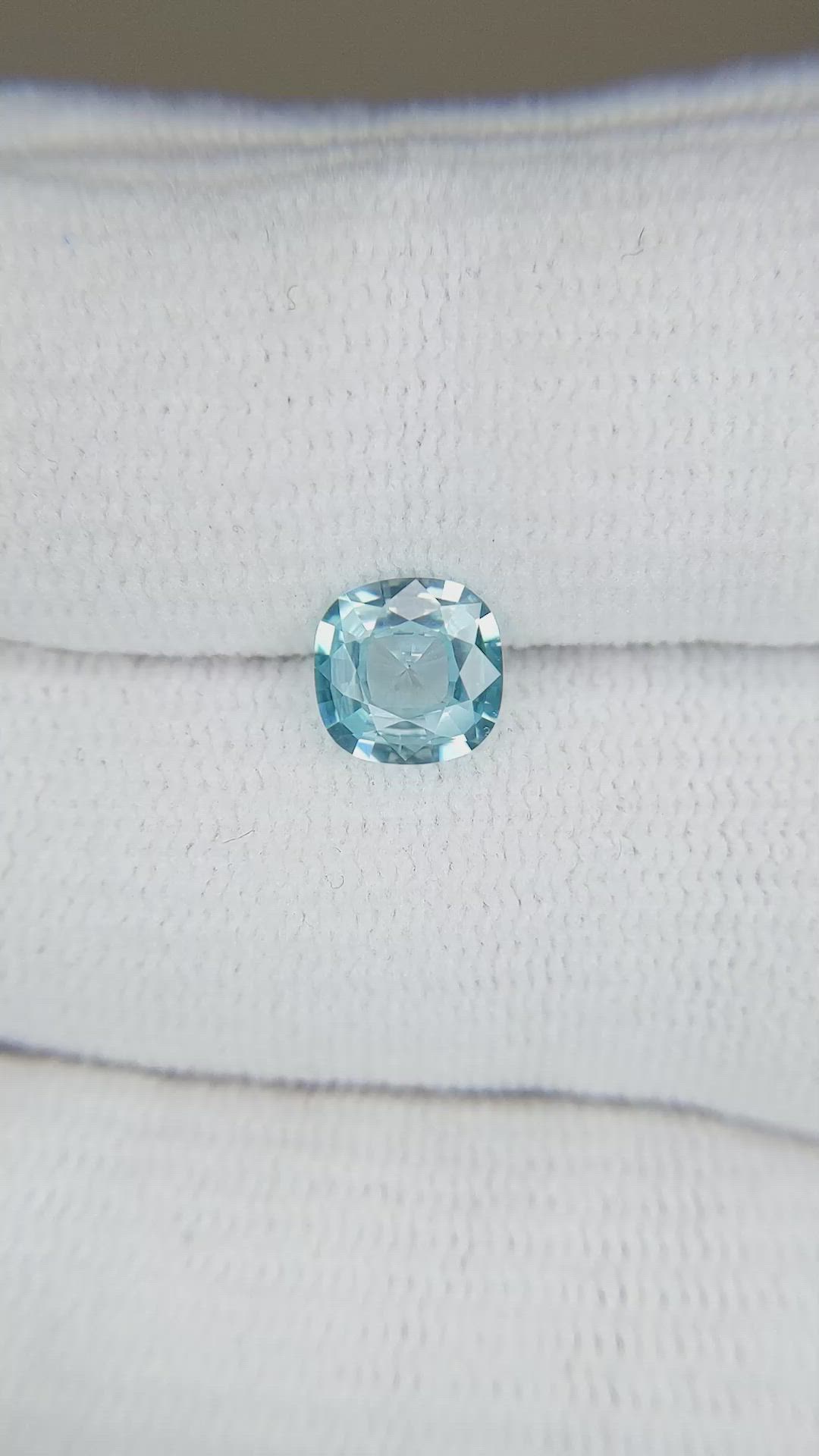 1.25 Ct. Zircon from Cambodia Size Video