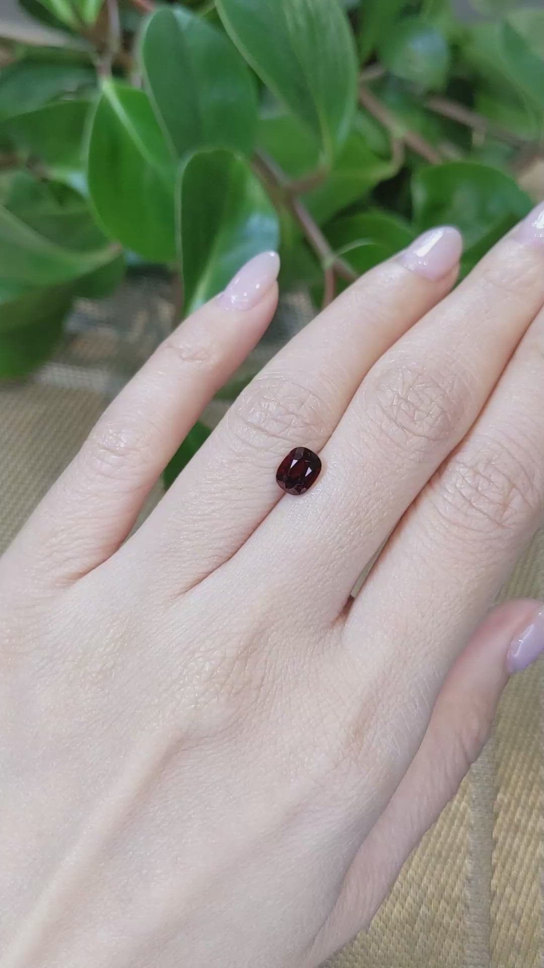 1.30 Ct. Spinel from Burma (Myanmar) Size Video