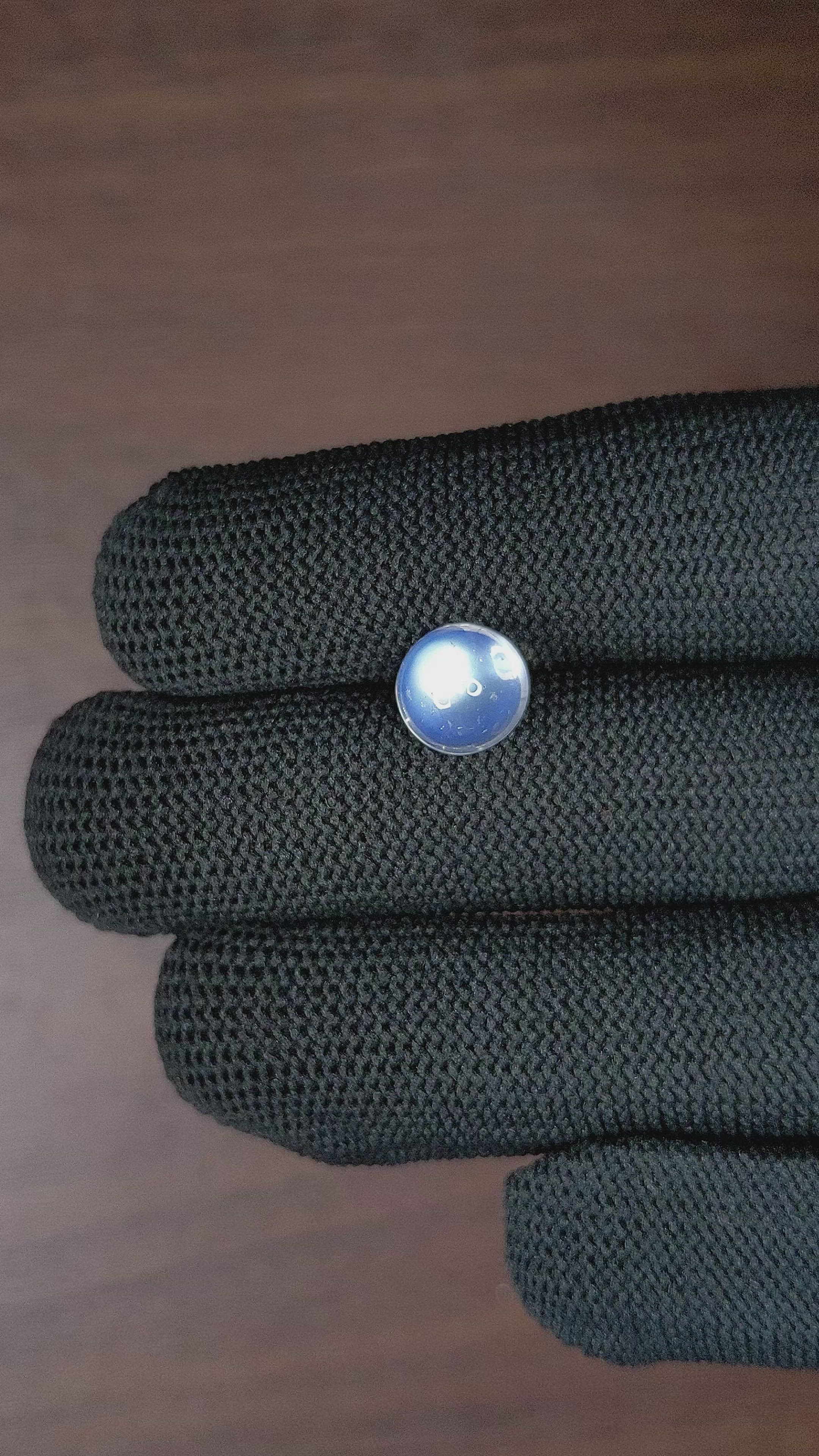 3.31 Ct. Cabochon Moonstone from Madagascar Size Video