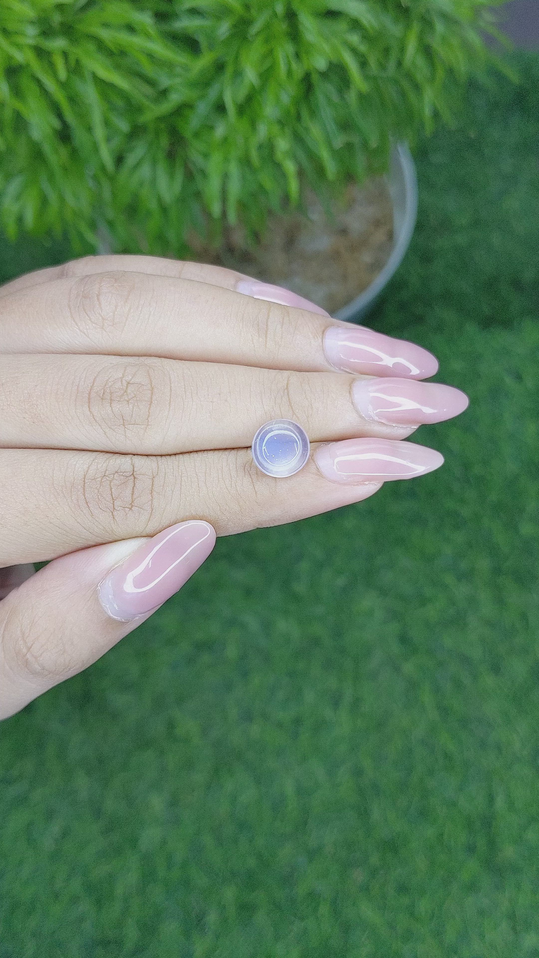 2.68 Ct. Cabochon Moonstone from Madagascar Size Video