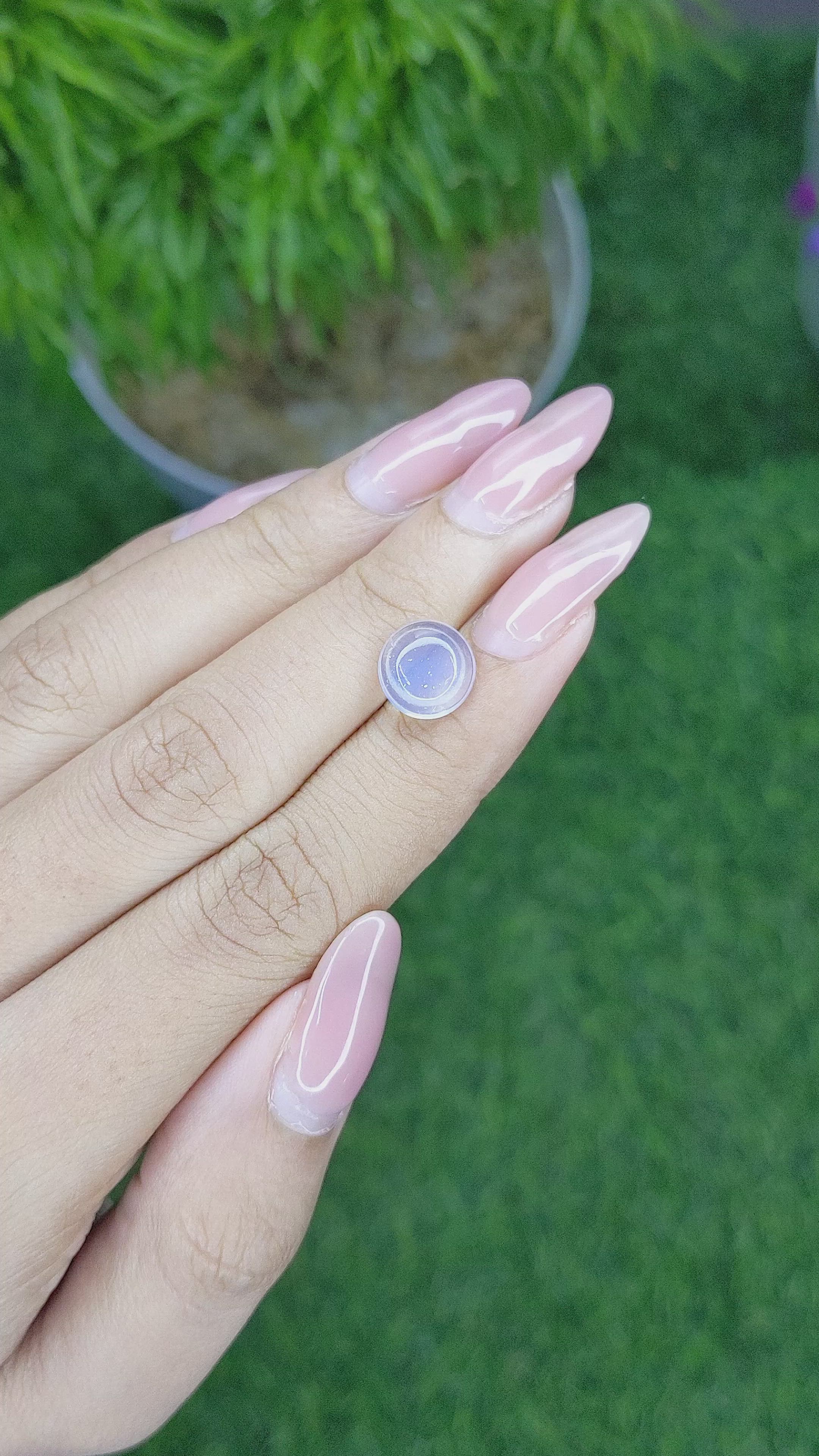 2.68 Ct. Cabochon Moonstone from Madagascar Size Video