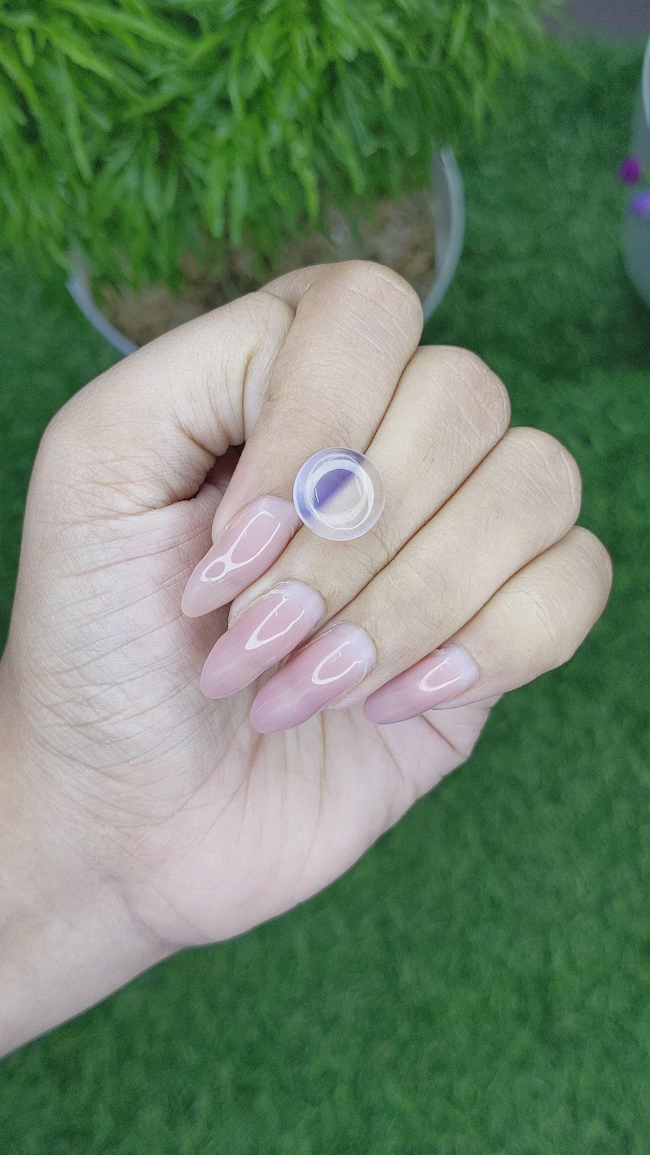 4.60 Ct. Cabochon Moonstone from Madagascar Size Video