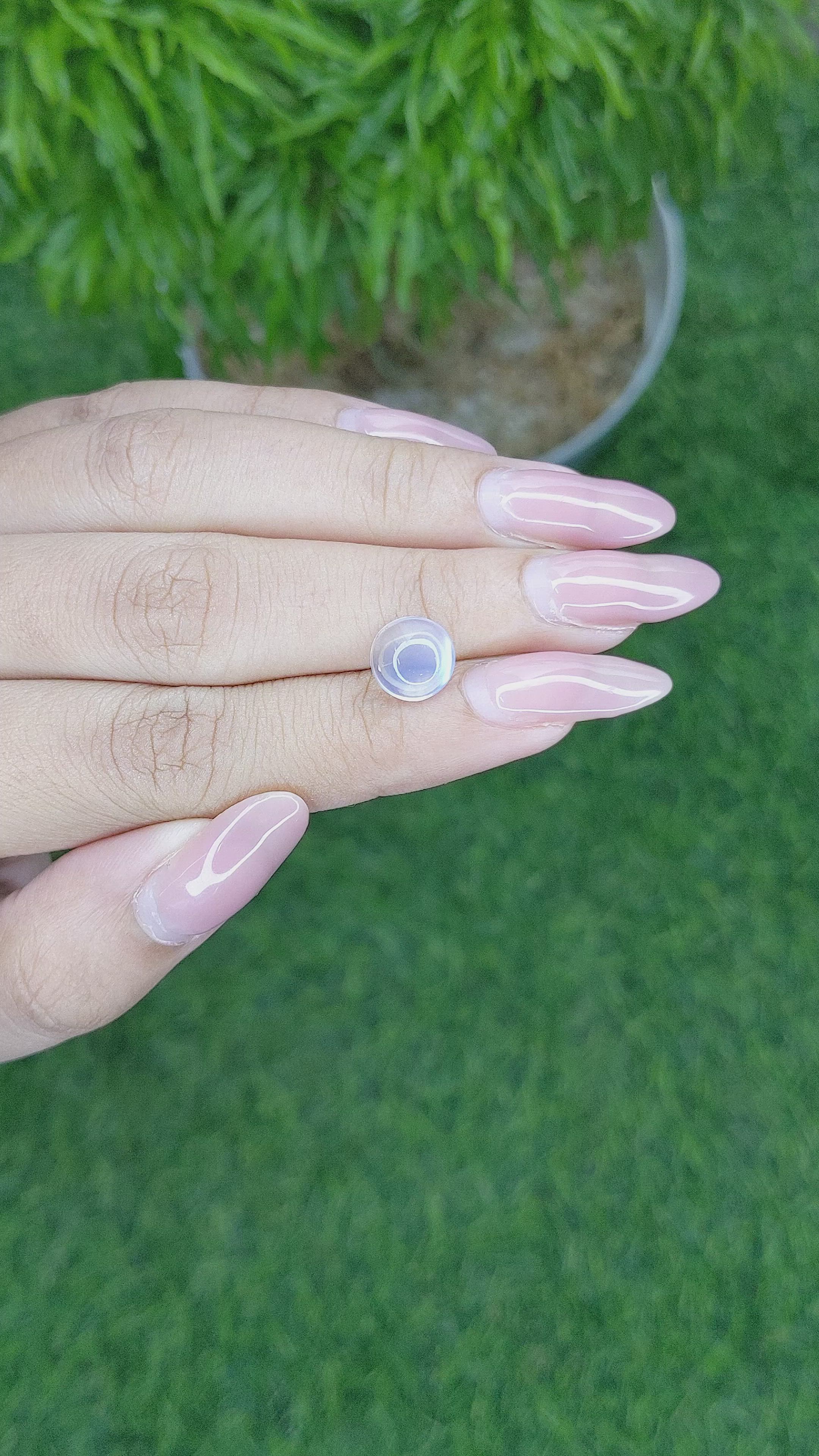 1.94 Ct. Cabochon Moonstone from Madagascar Size Video