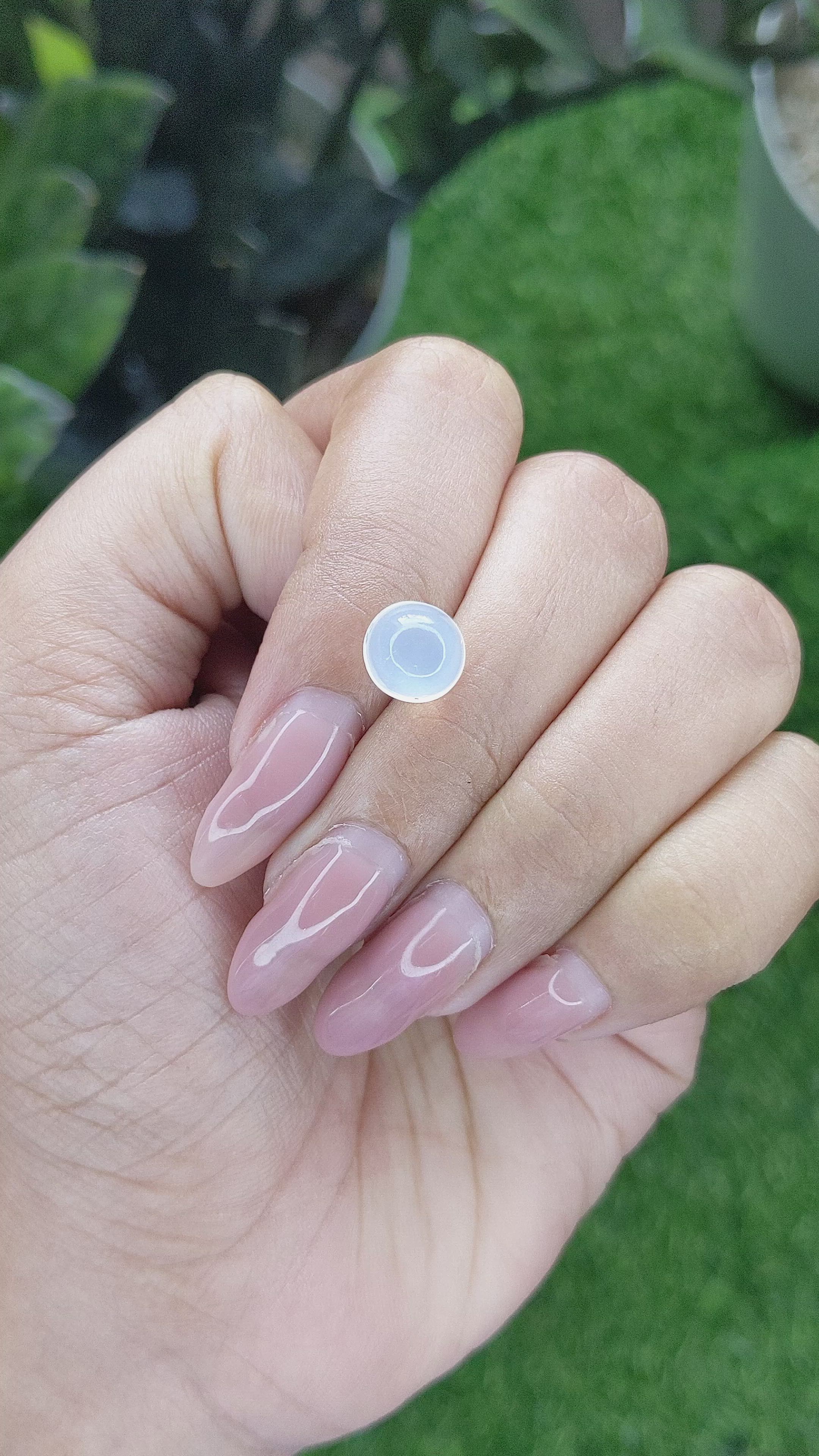 2.98 Ct. Cabochon Moonstone from Madagascar Size Video