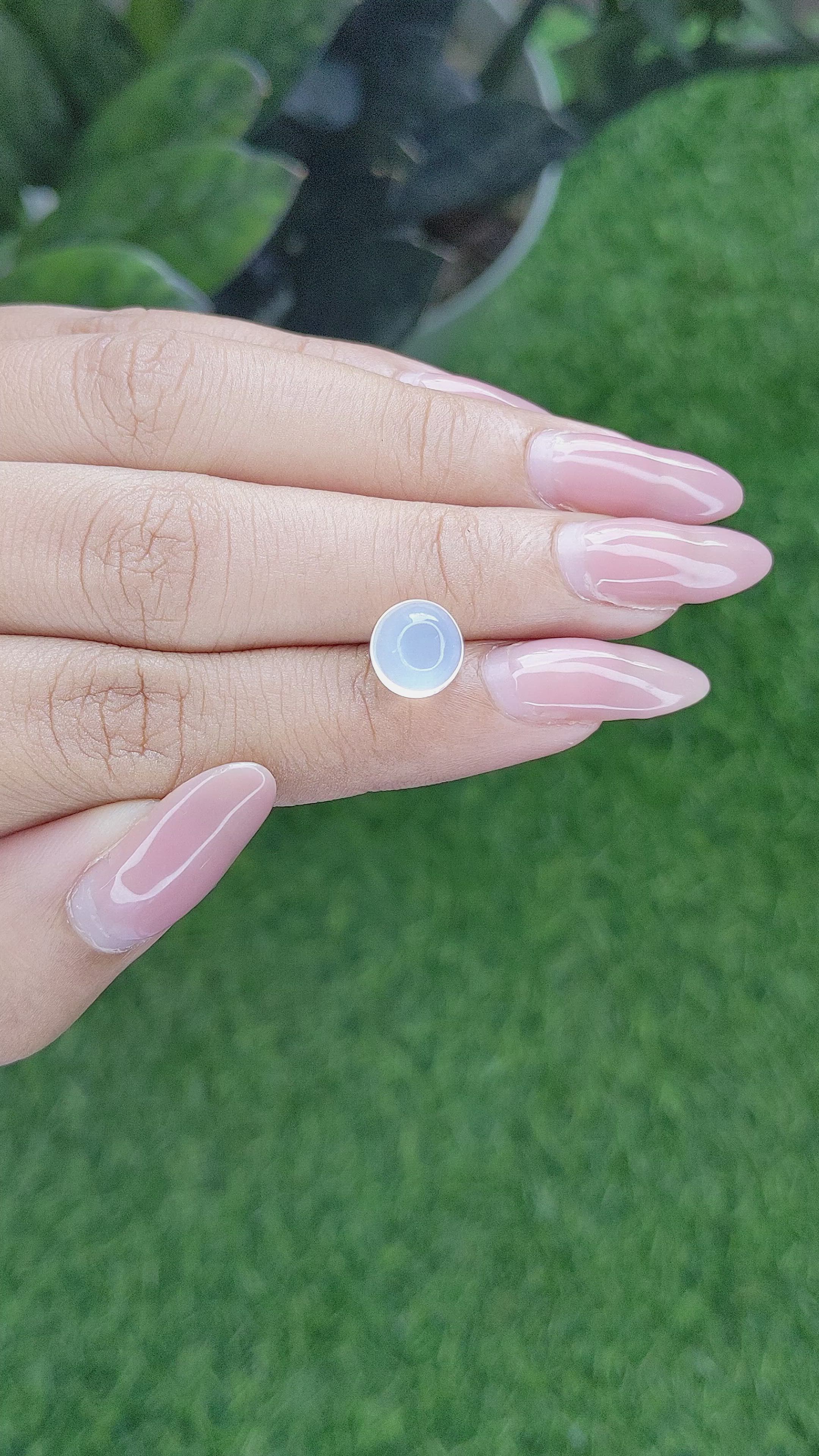 2.98 Ct. Cabochon Moonstone from Madagascar Size Video