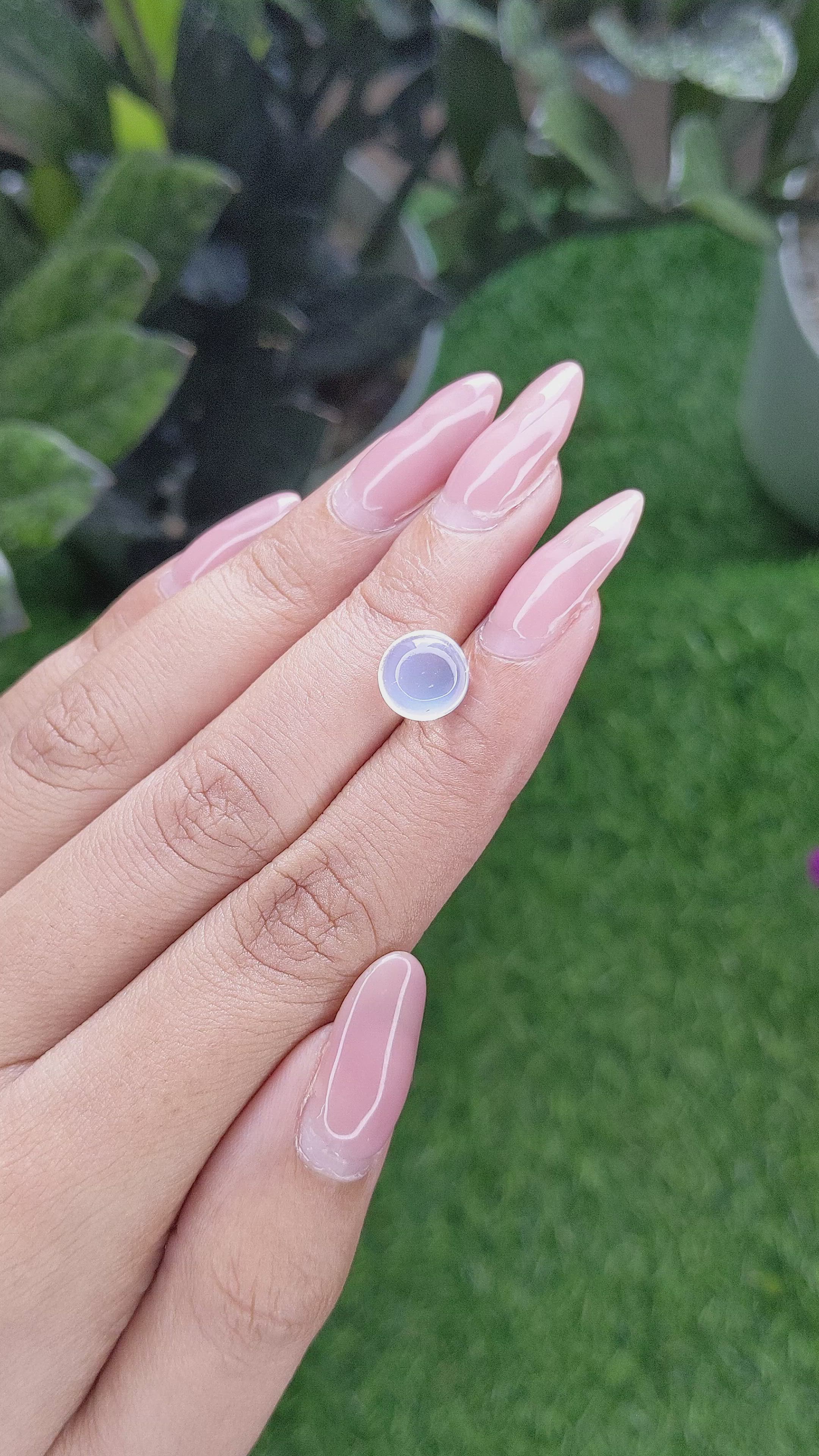 3.01 Ct. Cabochon Moonstone from Madagascar Size Video