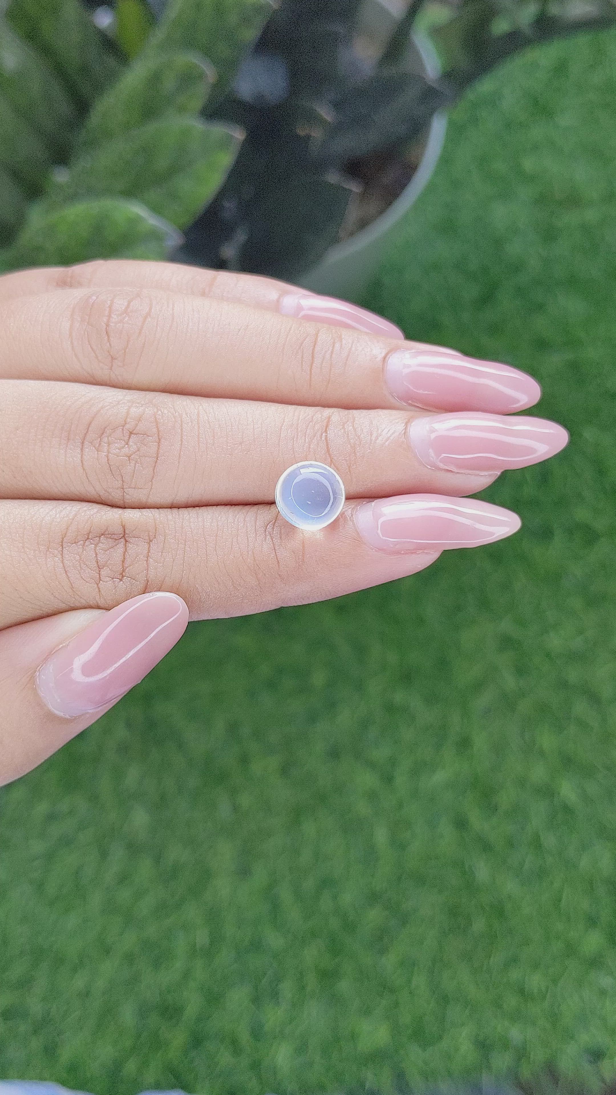 3.01 Ct. Cabochon Moonstone from Madagascar Size Video