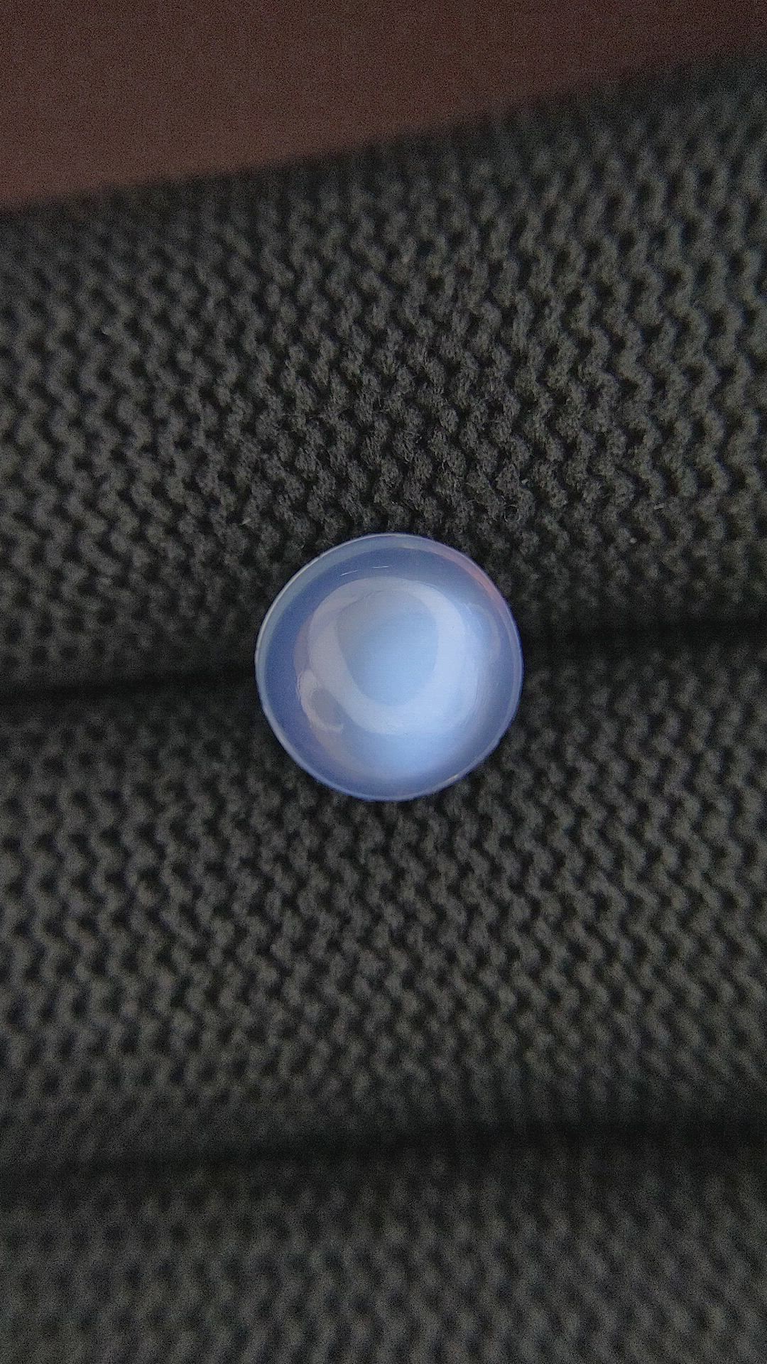 2.17 Ct. Cabochon Moonstone from Madagascar Size Video