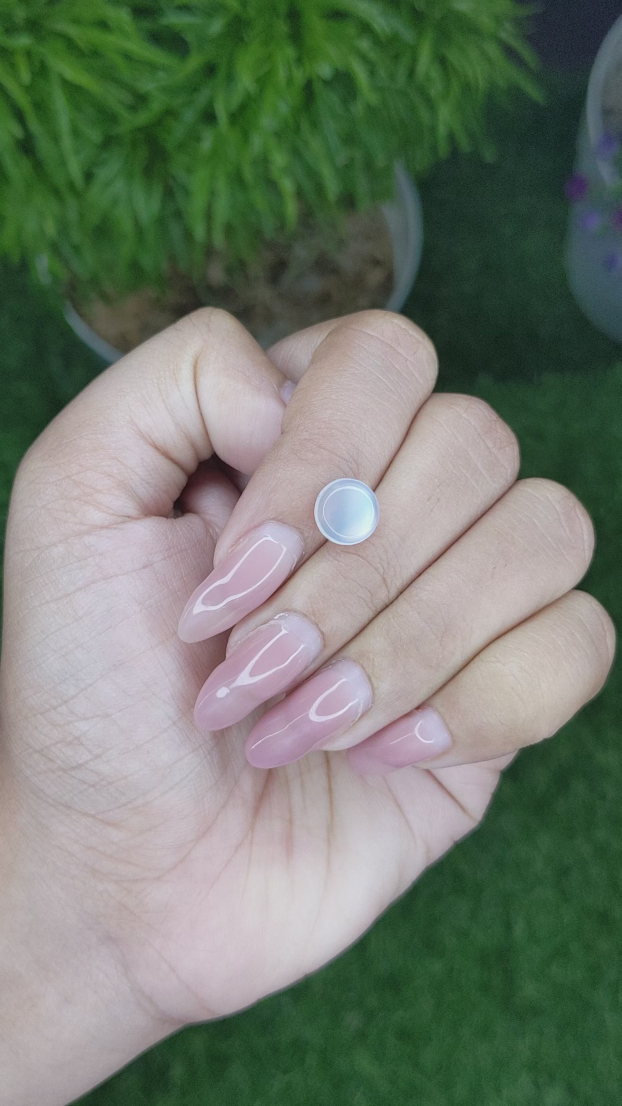 2.00 Ct. Cabochon Moonstone from Madagascar Size Video