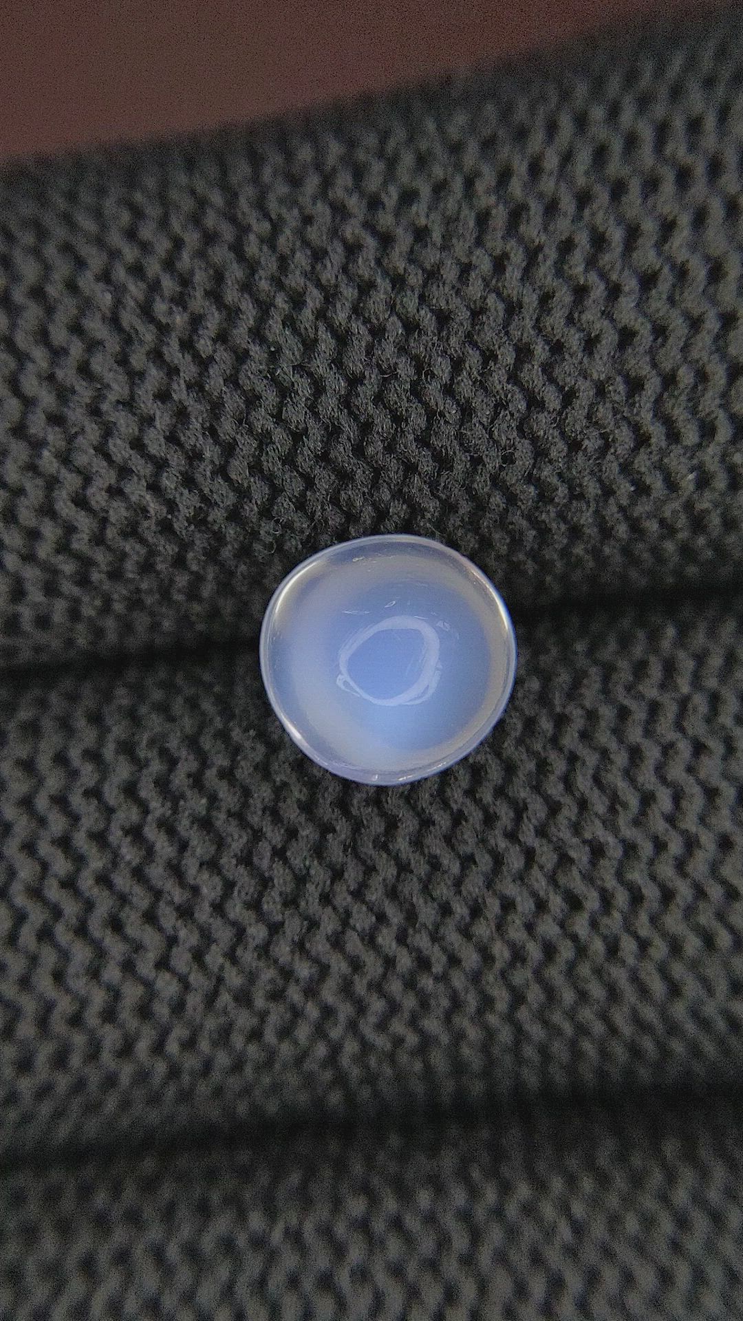 2.03 Ct. Blue Flash Cabochon Moonstone from Madagascar Size Video