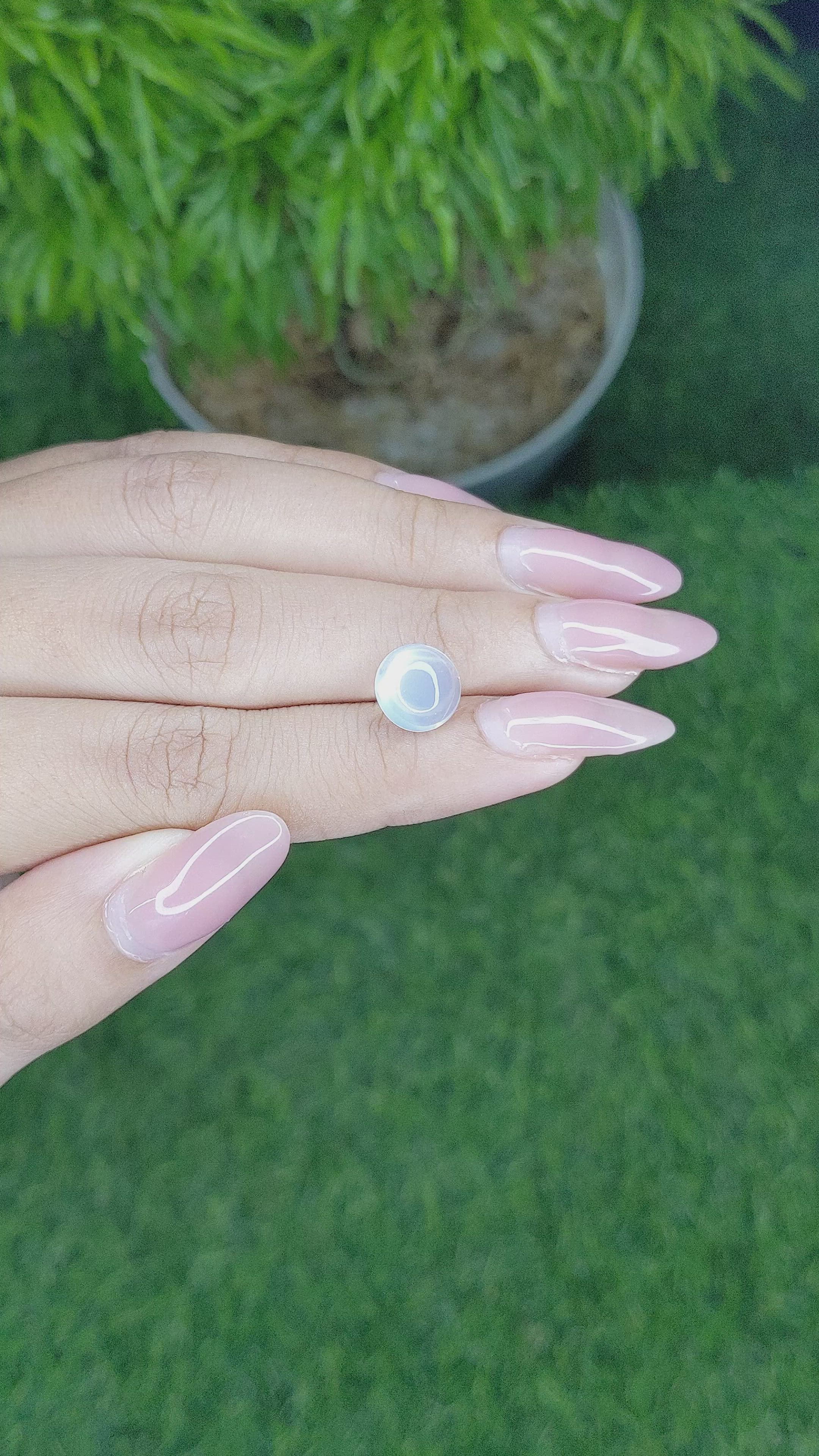 3.00 Ct. Cabochon Moonstone from Madagascar Size Video