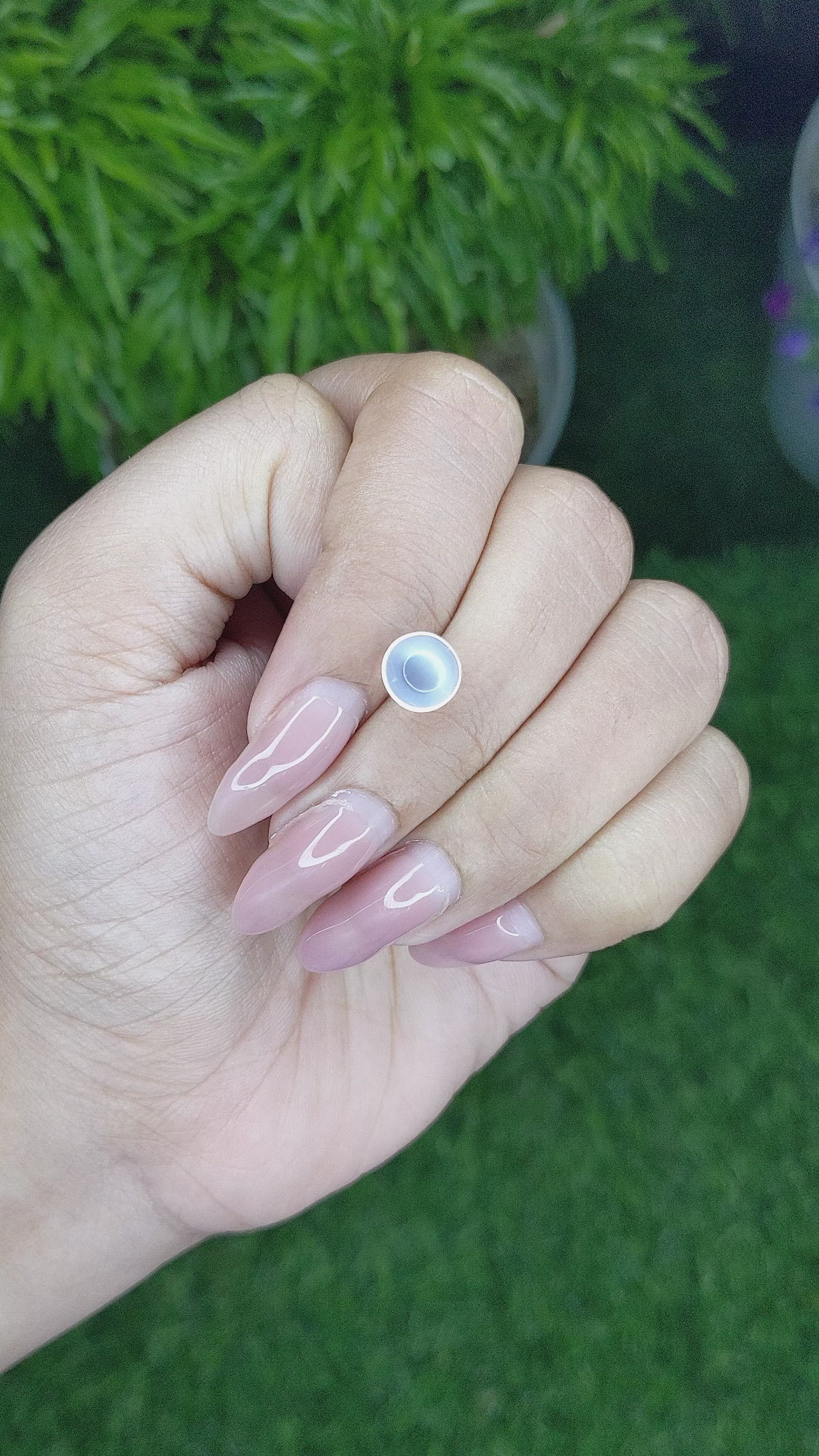 2.25 Ct. Cabochon Moonstone from Madagascar Size Video