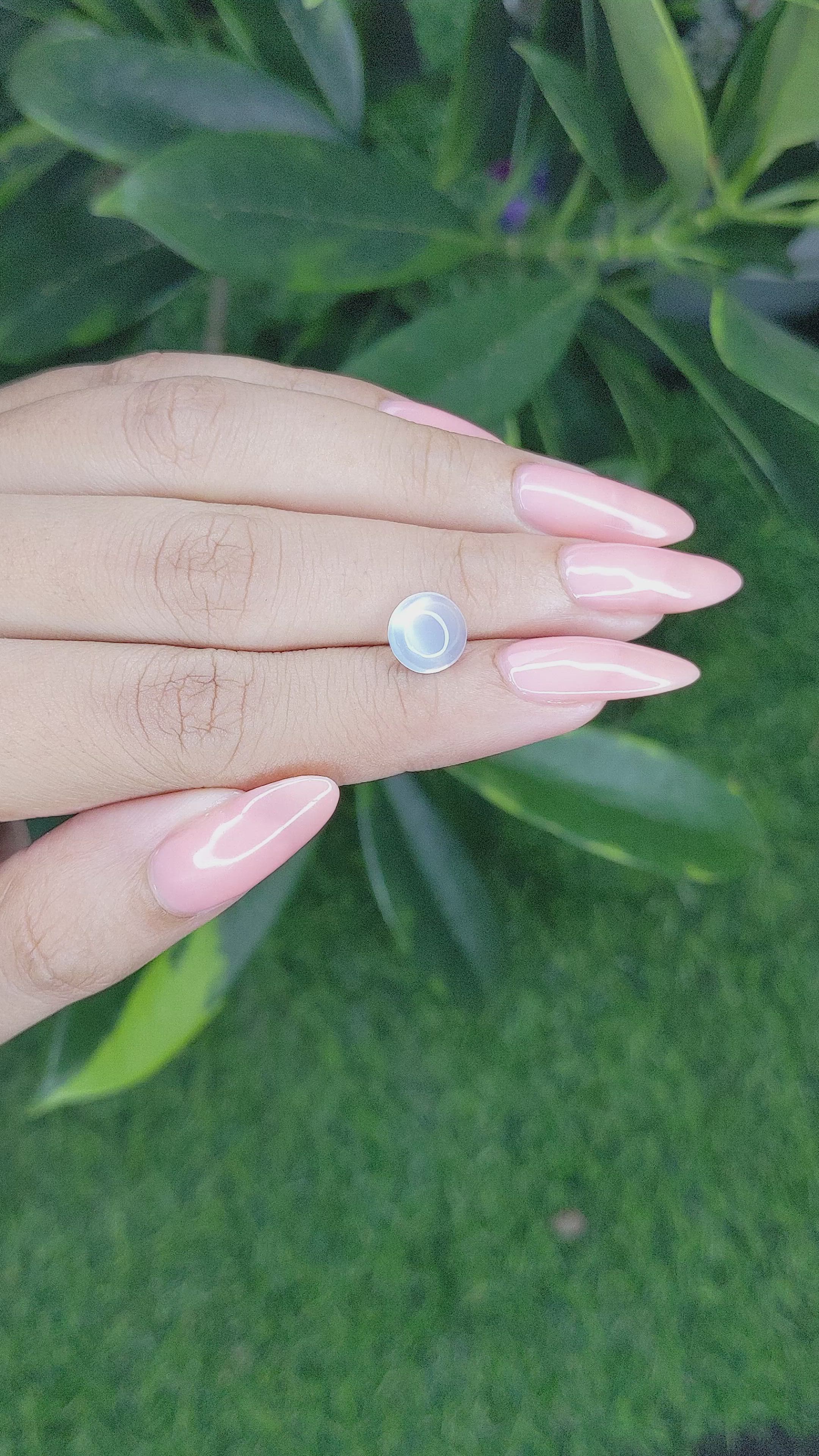 1.88 Ct. Cabochon Moonstone from Madagascar Size Video