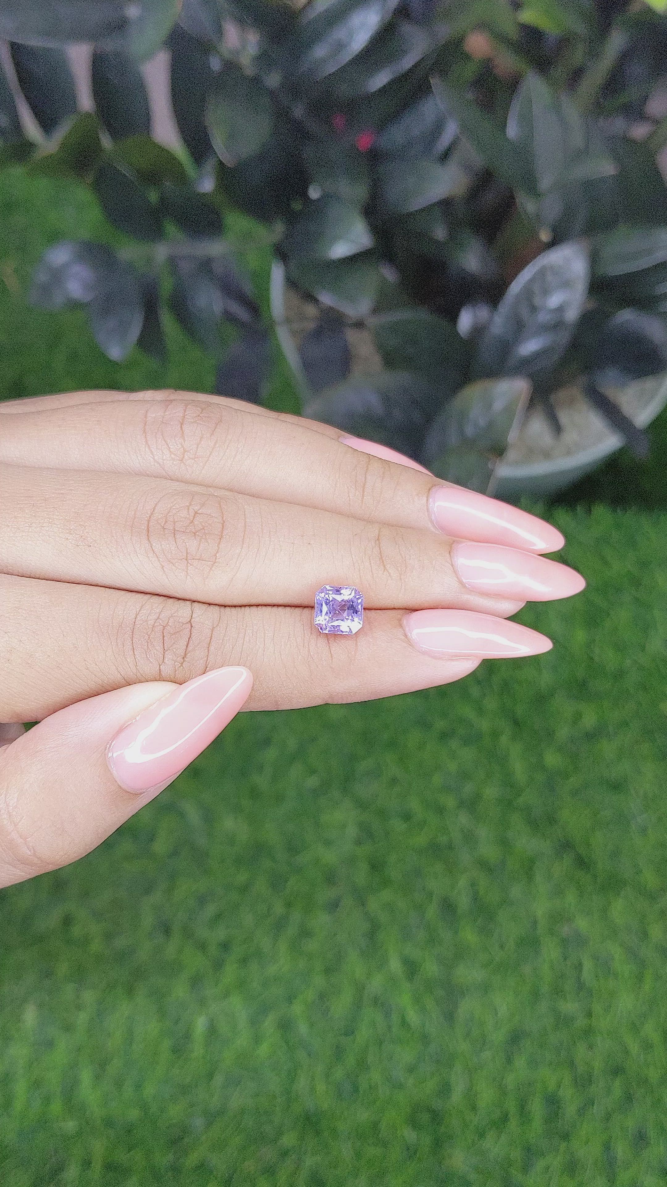 2.08 Ct. Spinel from Tanzania Size Video