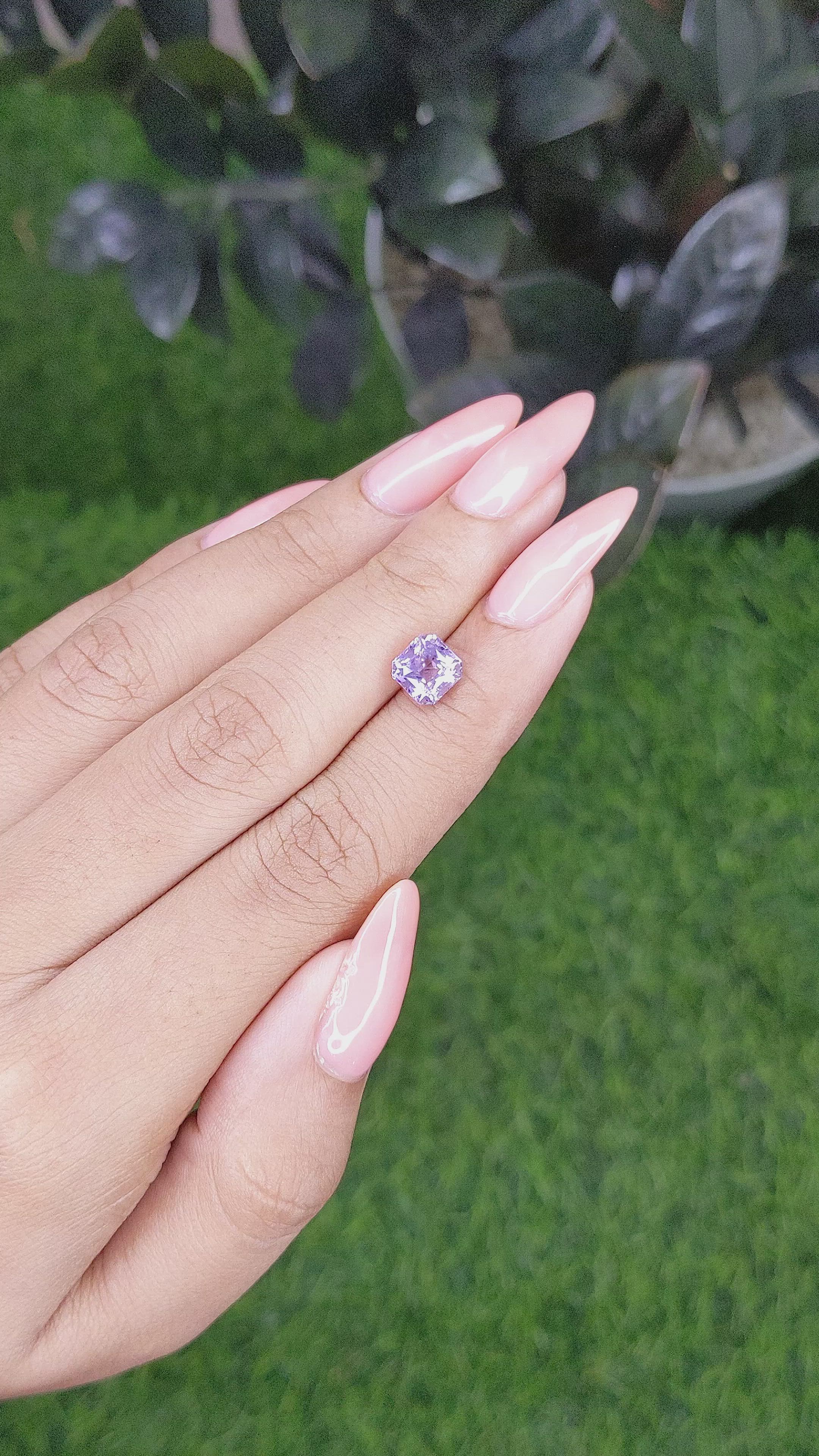 2.08 Ct. Spinel from Tanzania Size Video