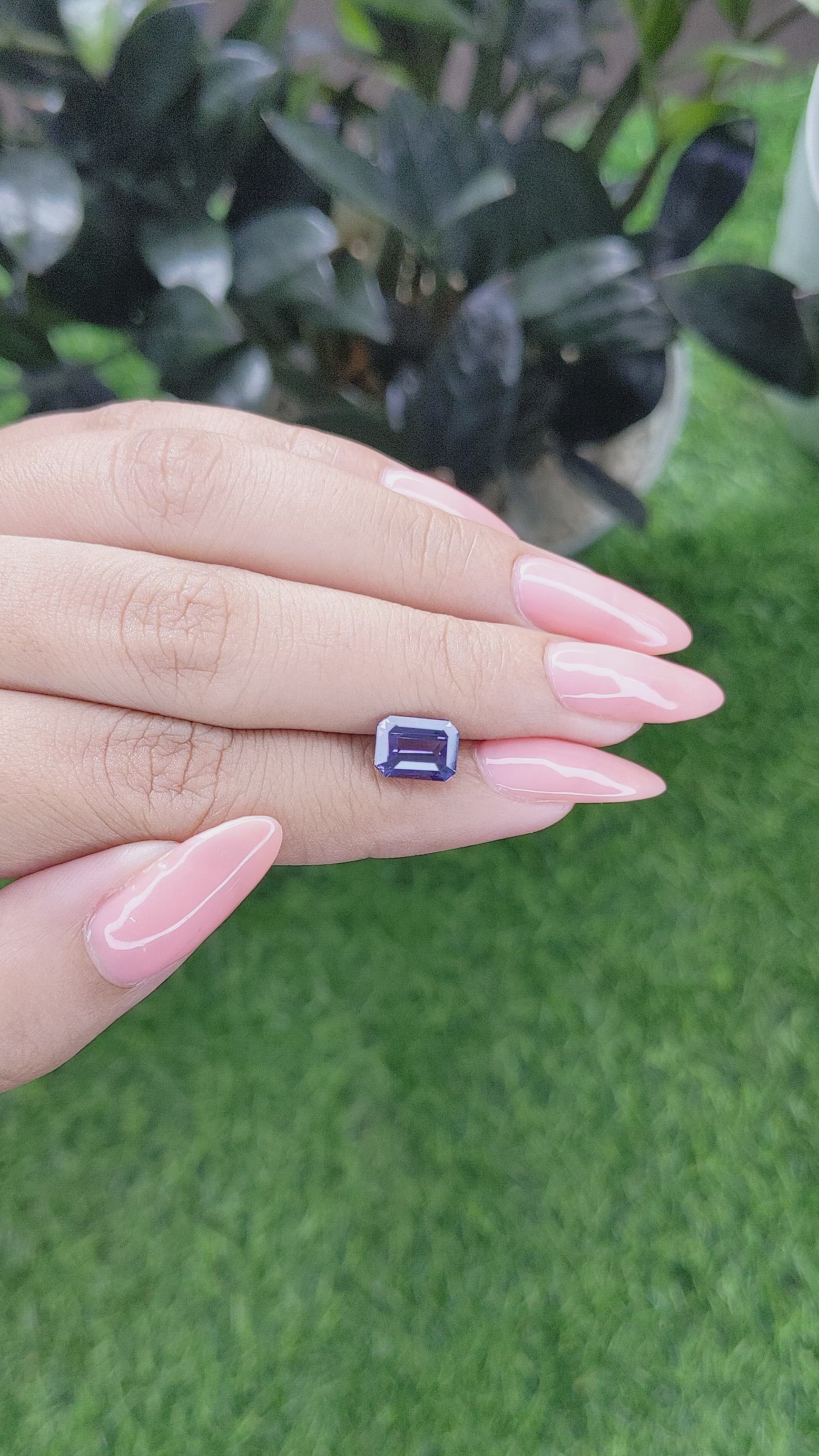 2.33 Ct. Spinel from Tanzania Size Video