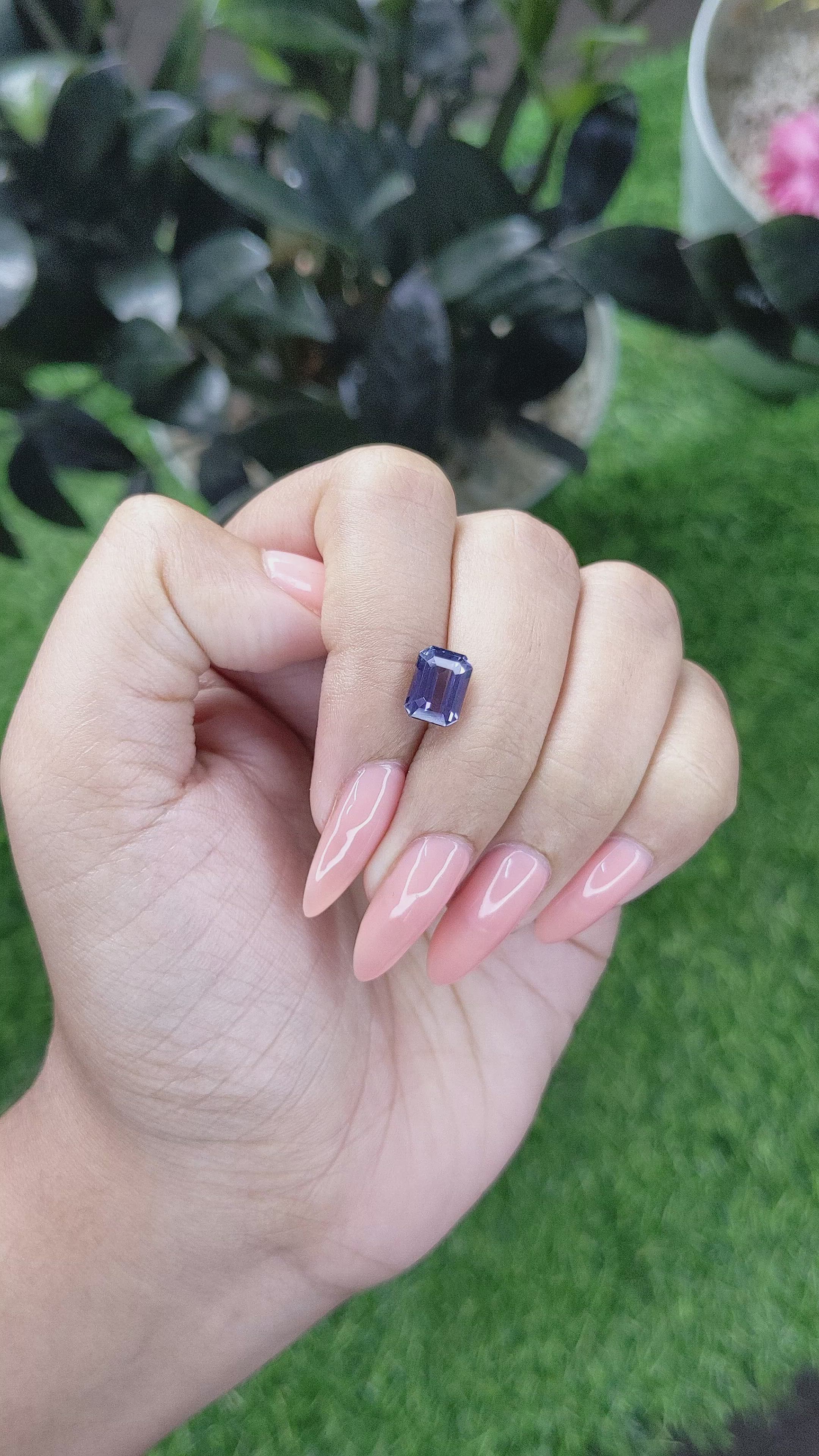 2.33 Ct. Spinel from Tanzania Size Video