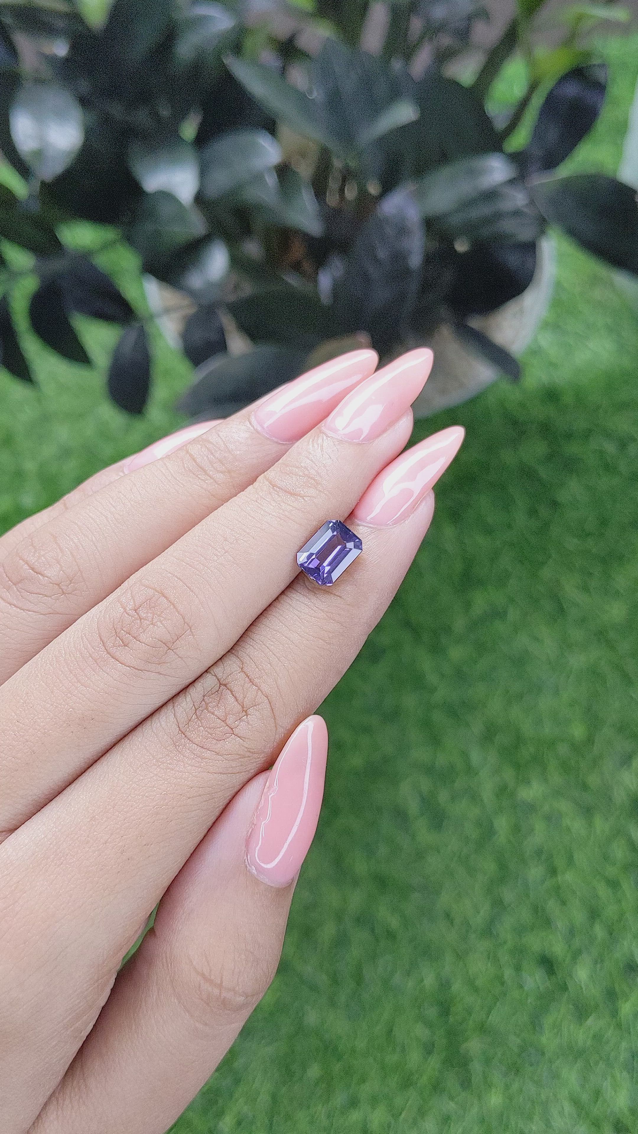 2.33 Ct. Spinel from Tanzania Size Video