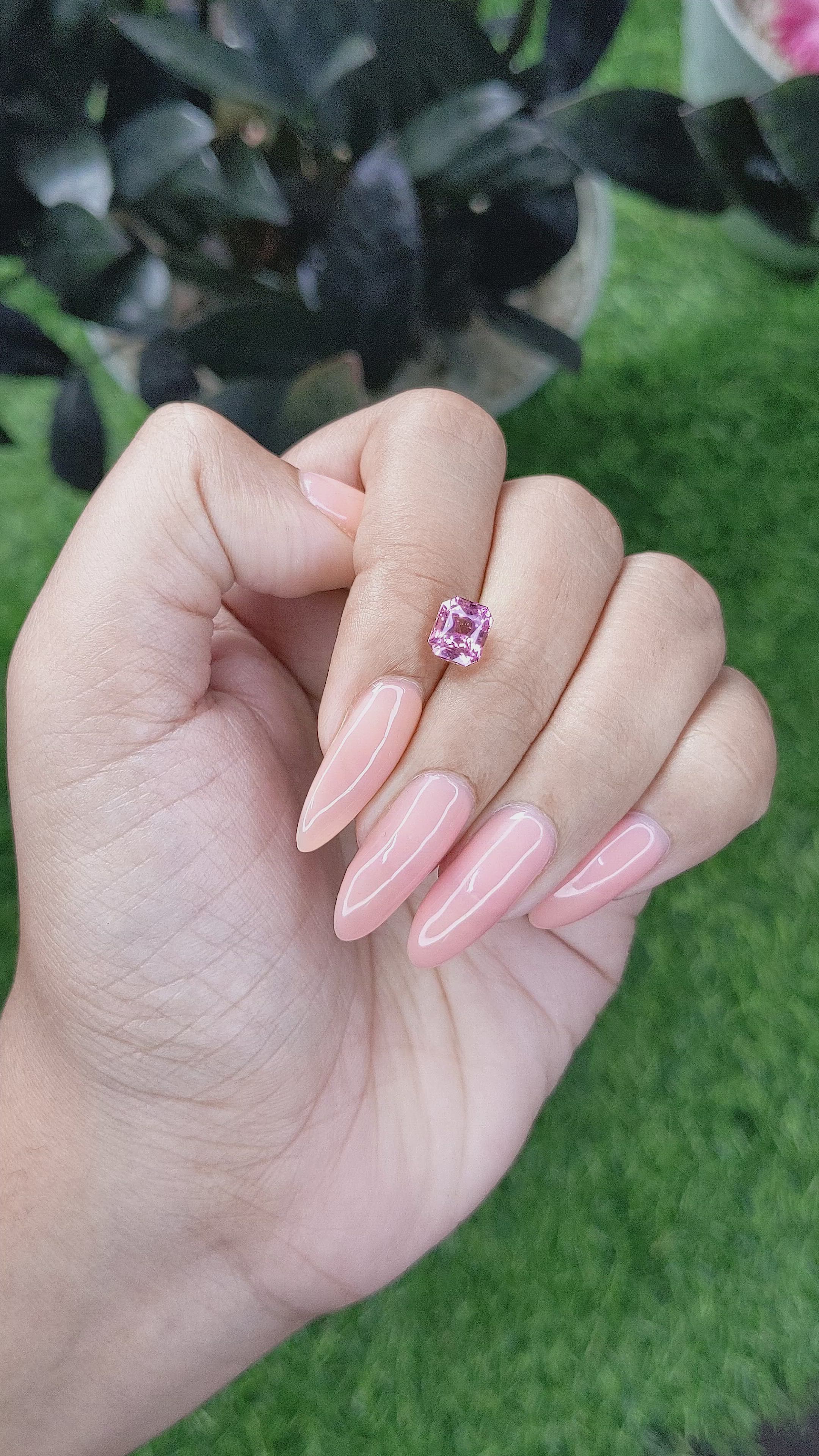 1.85 Ct. Spinel from Tanzania Size Video