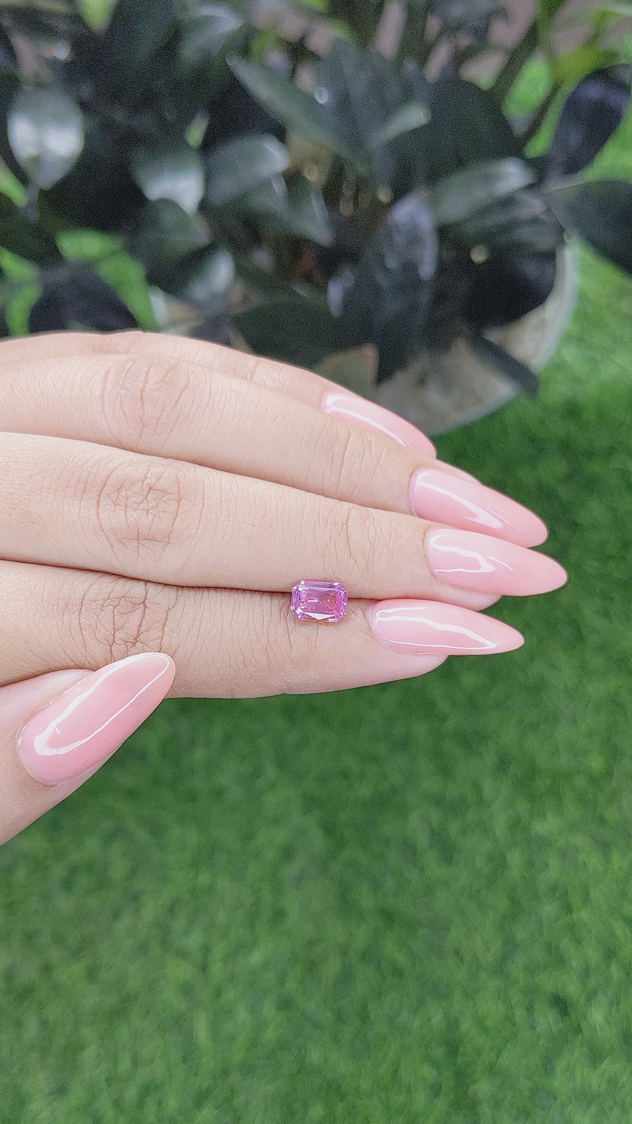 1.09 Ct. Spinel from Tanzania Size Video