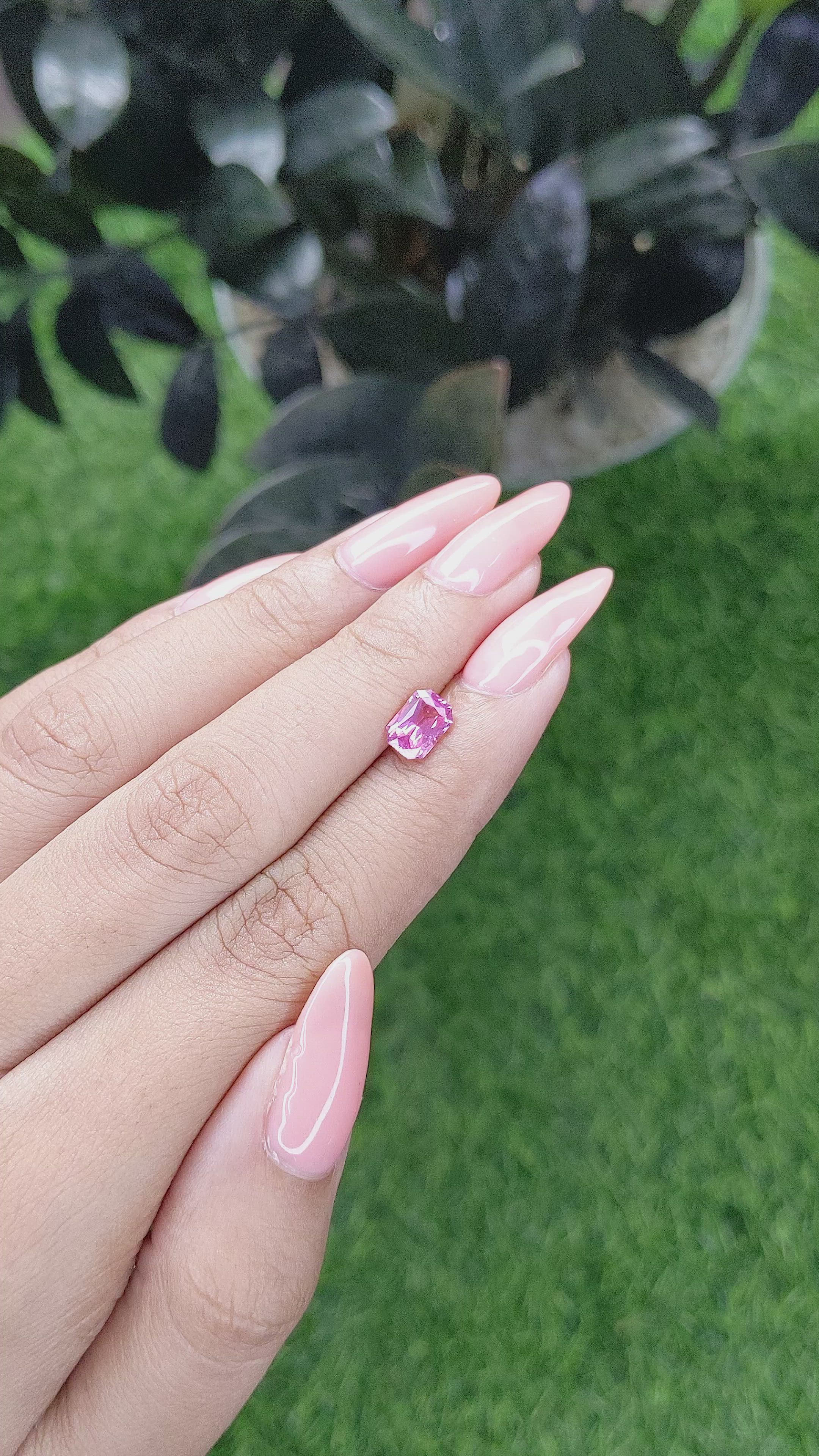 1.09 Ct. Spinel from Tanzania Size Video