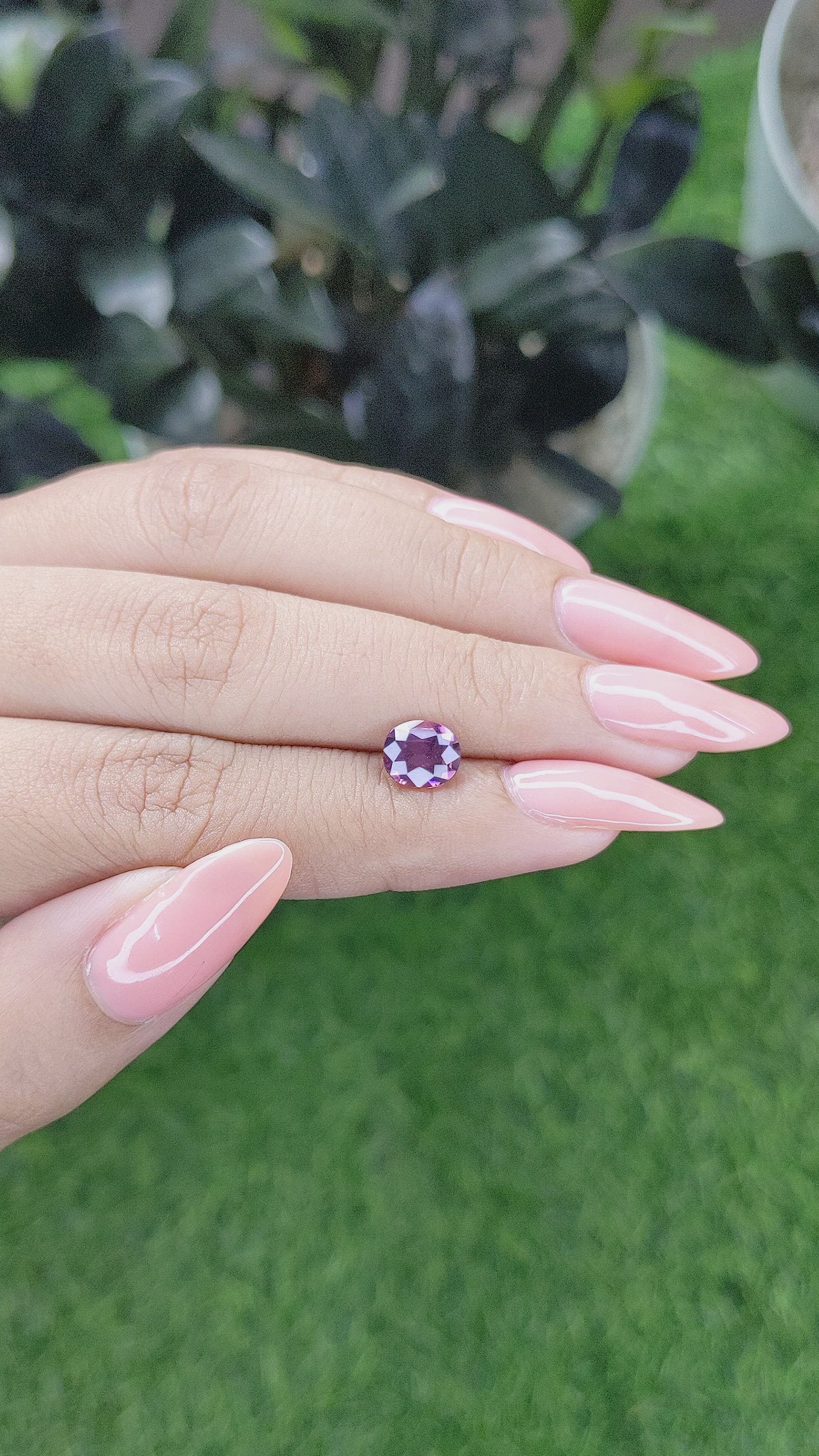 1.48 Ct. Spinel from Tanzania Size Video