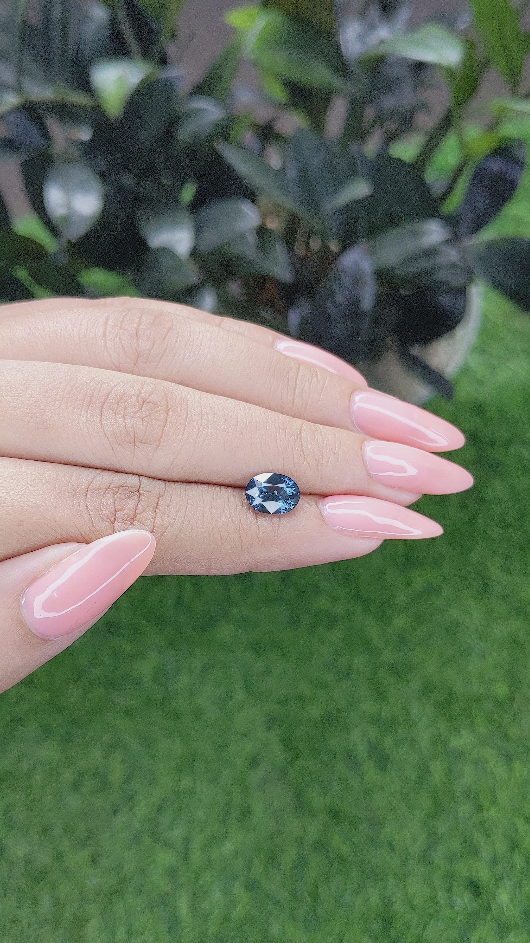 1.99 Ct. Spinel from Tanzania Size Video