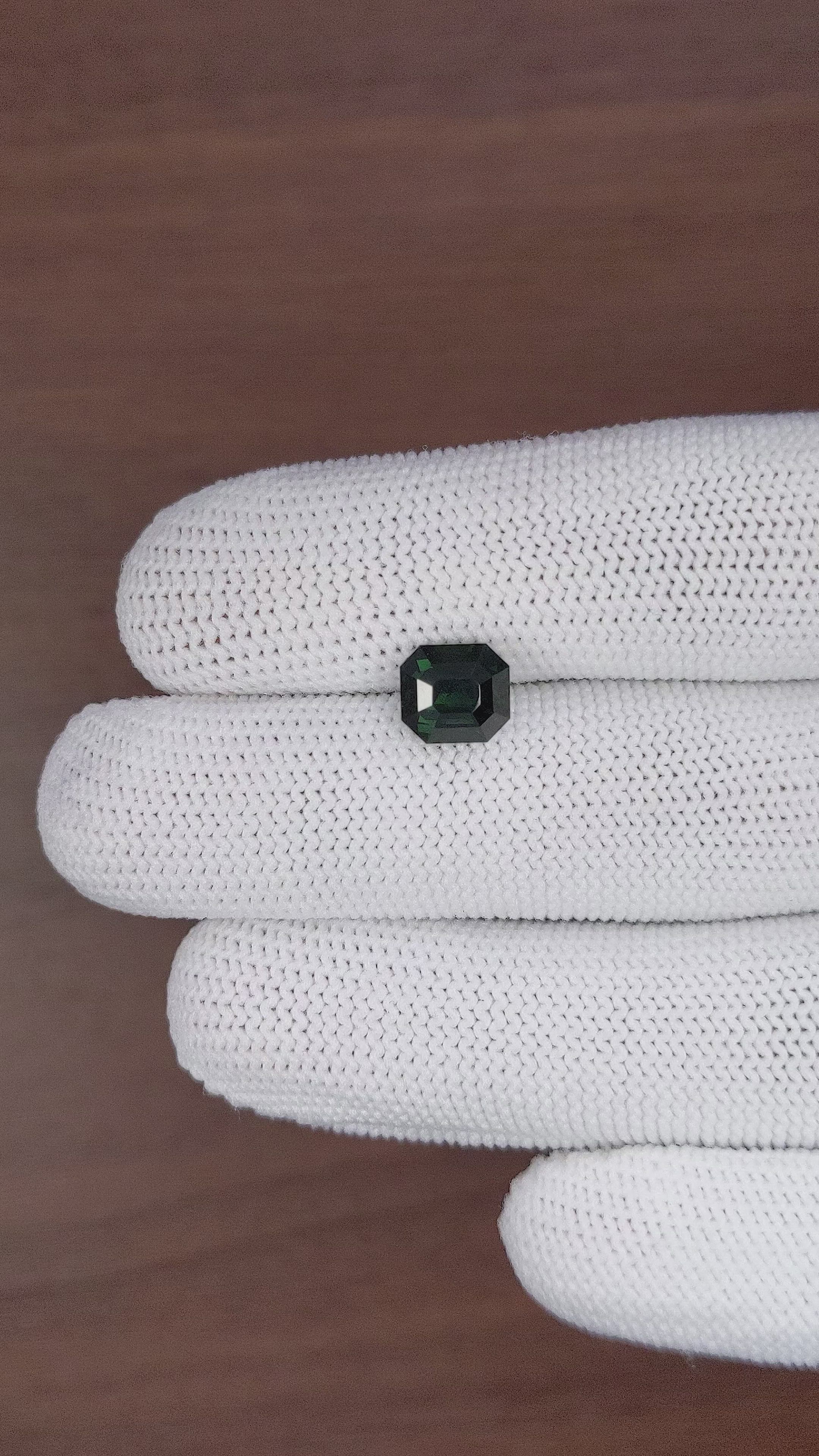 3.12 Ct. Tsavorite Garnet from Tanzania Size Video