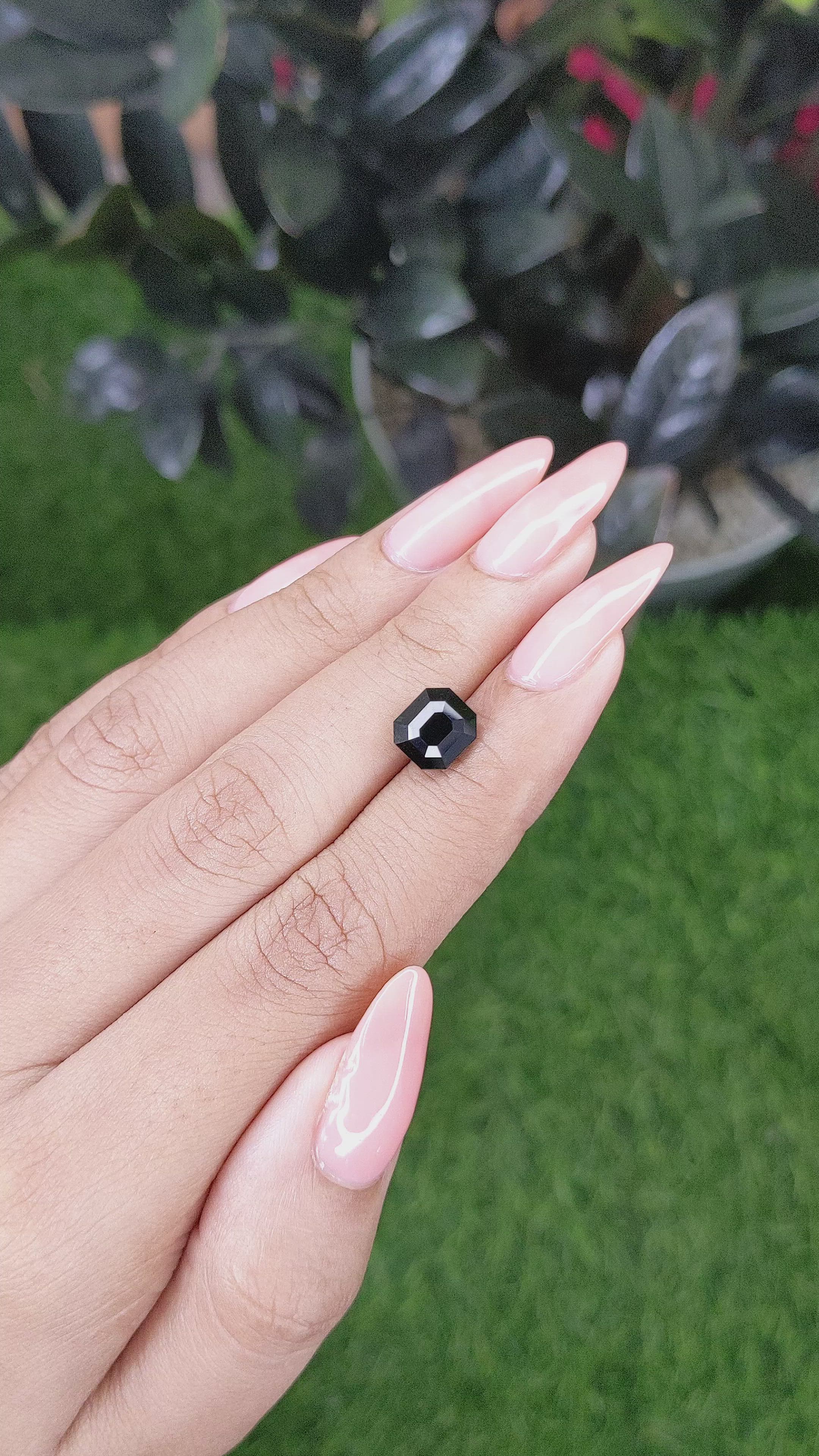 3.12 Ct. Tsavorite Garnet from Tanzania Size Video