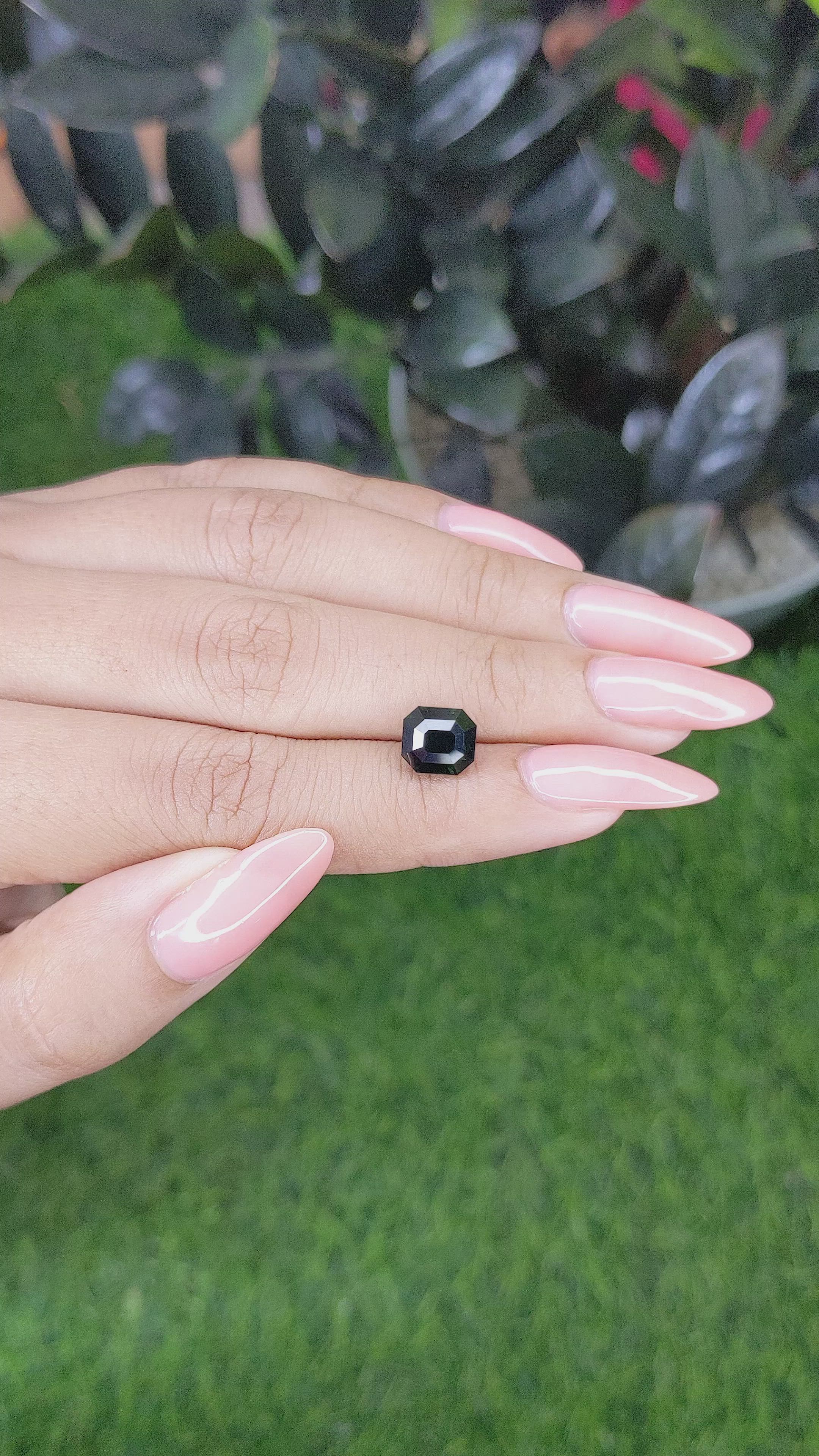 3.12 Ct. Tsavorite Garnet from Tanzania Size Video