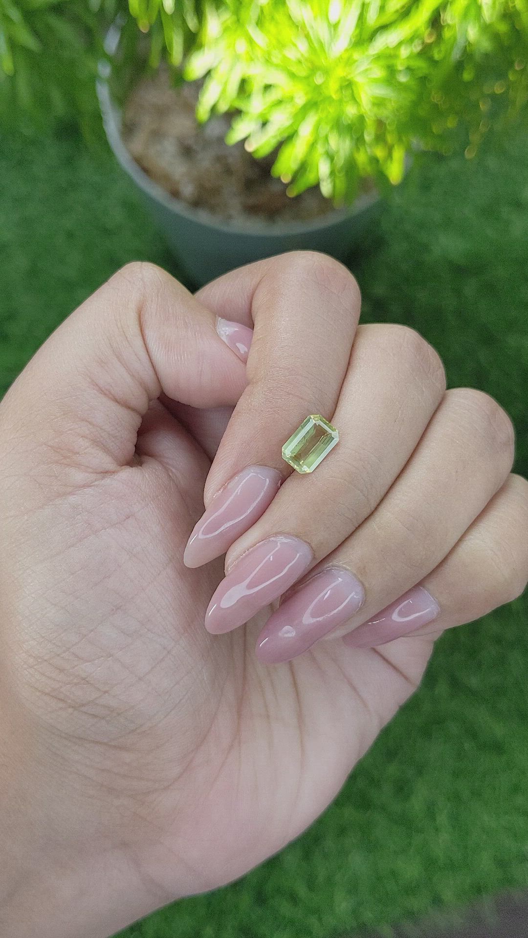 1.51 Ct. Chrysoberyl from Madagascar Size Video