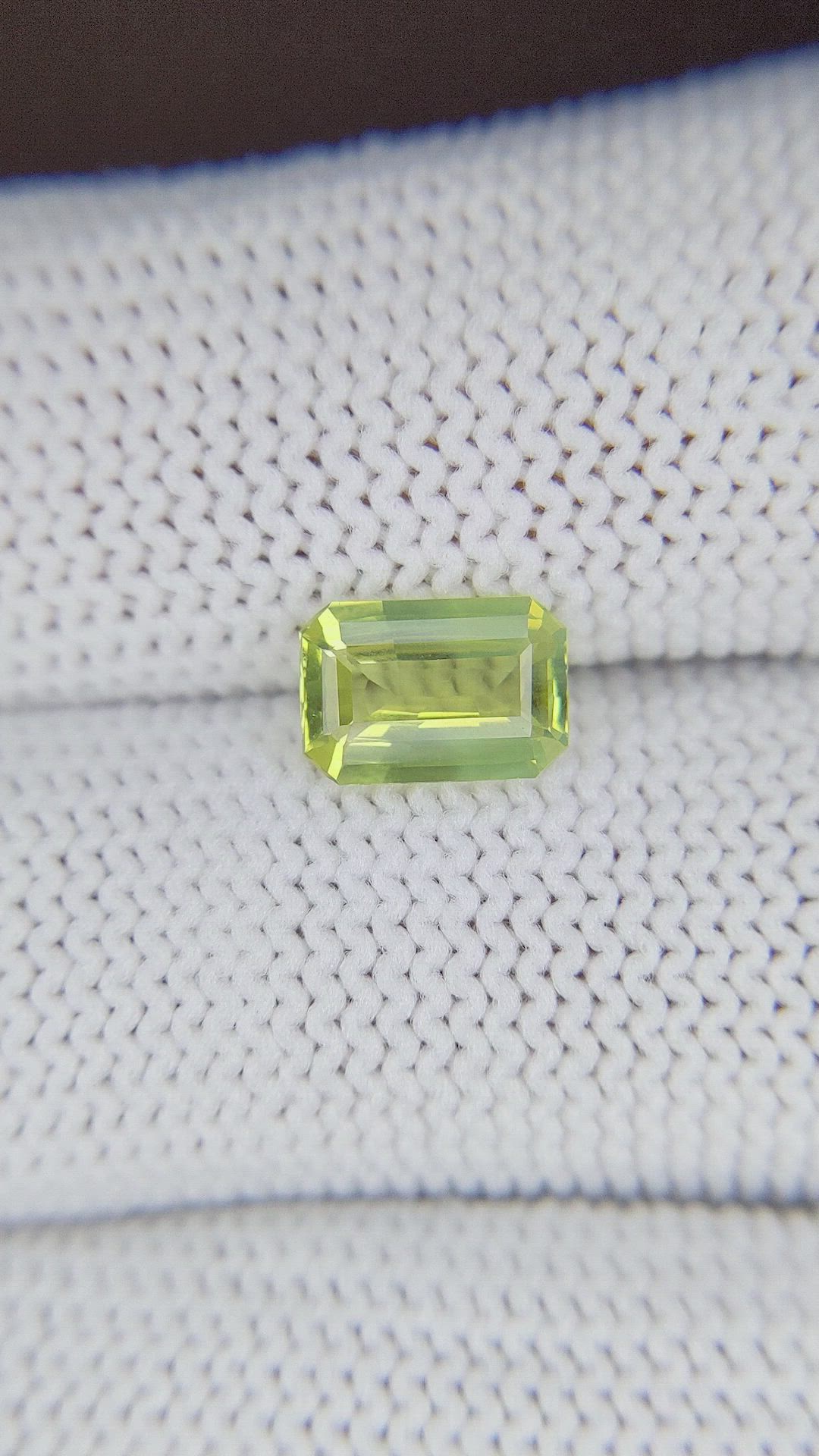 1.51 Ct. Chrysoberyl from Madagascar Size Video