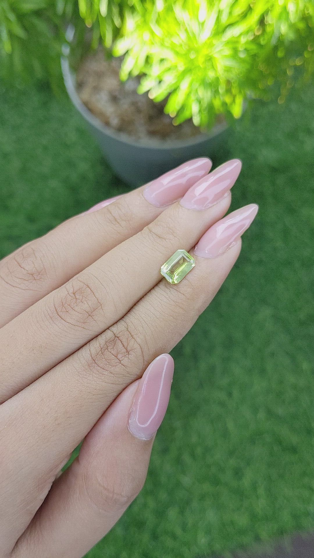 1.51 Ct. Chrysoberyl from Madagascar Size Video