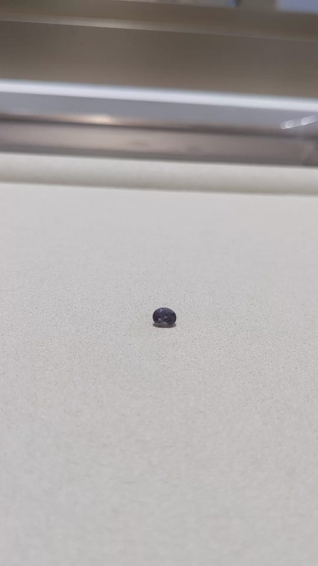0.60 Ct. Alexandrite from Brazil Size Video