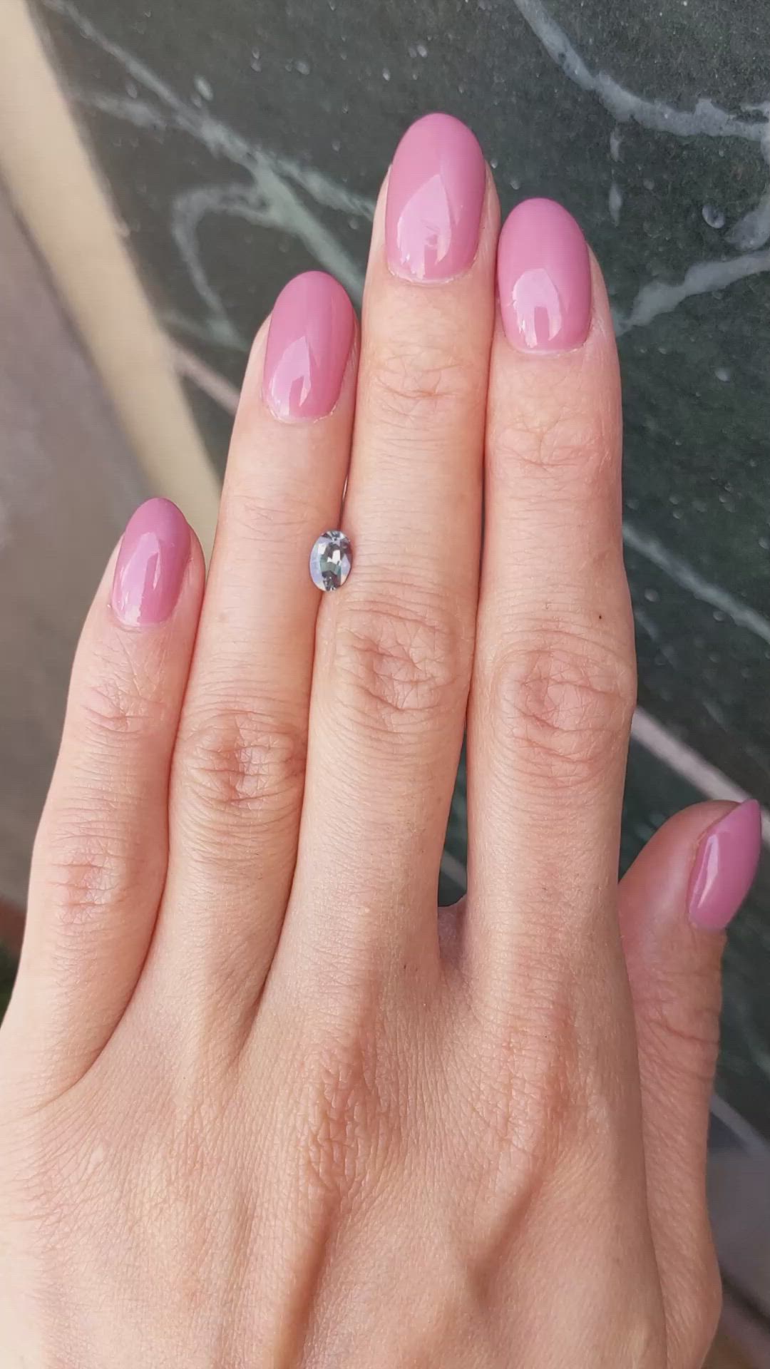 0.64 Ct. Alexandrite from Ceylon (Sri Lanka) Size Video