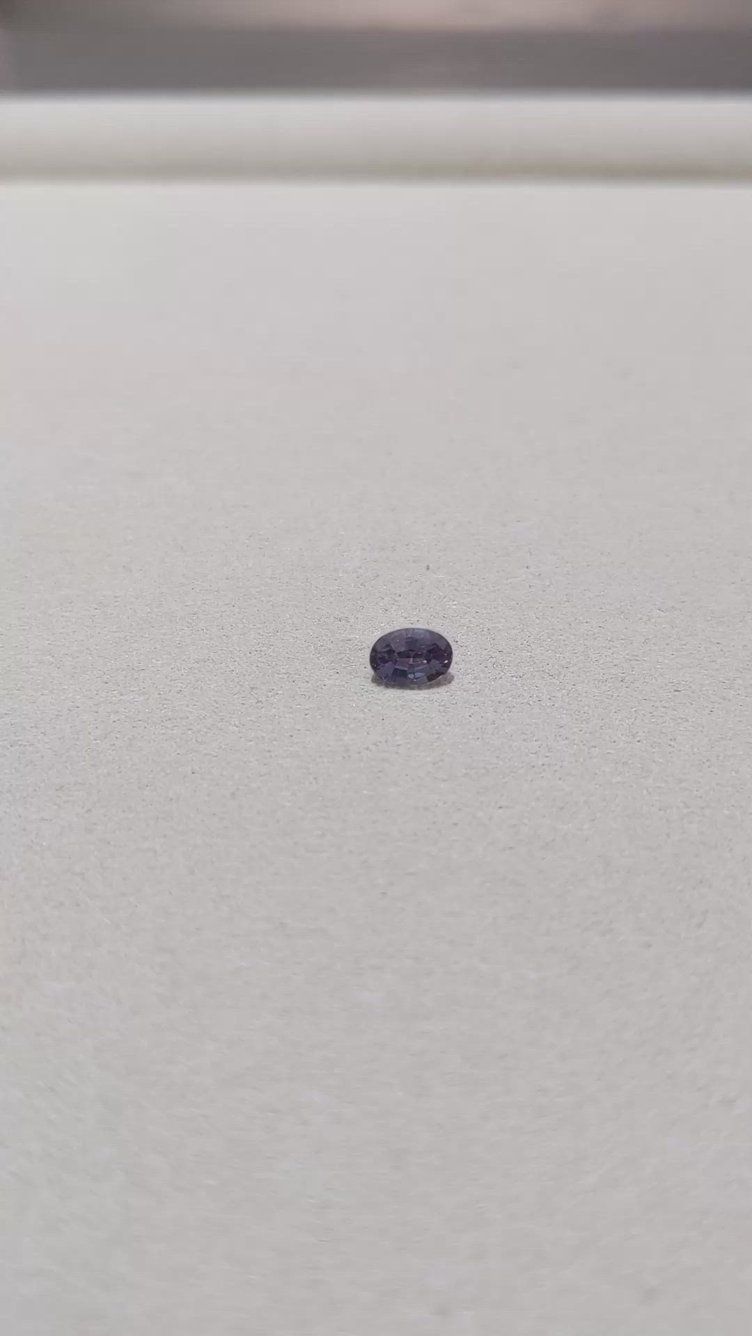 0.64 Ct. Alexandrite from Ceylon (Sri Lanka) Size Video