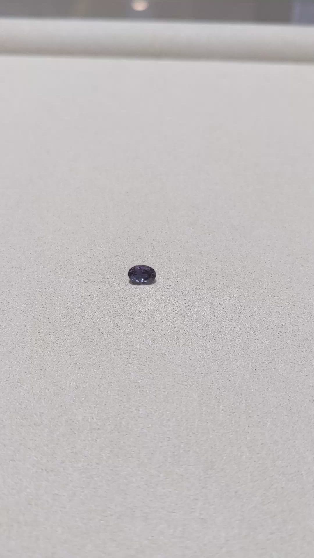 0.60 Ct. Alexandrite from Brazil Size Video