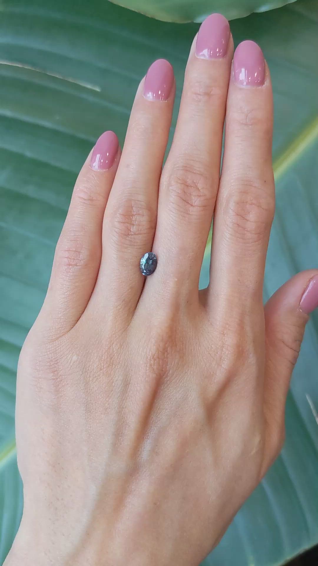 0.85 Ct. Alexandrite from Brazil Size Video