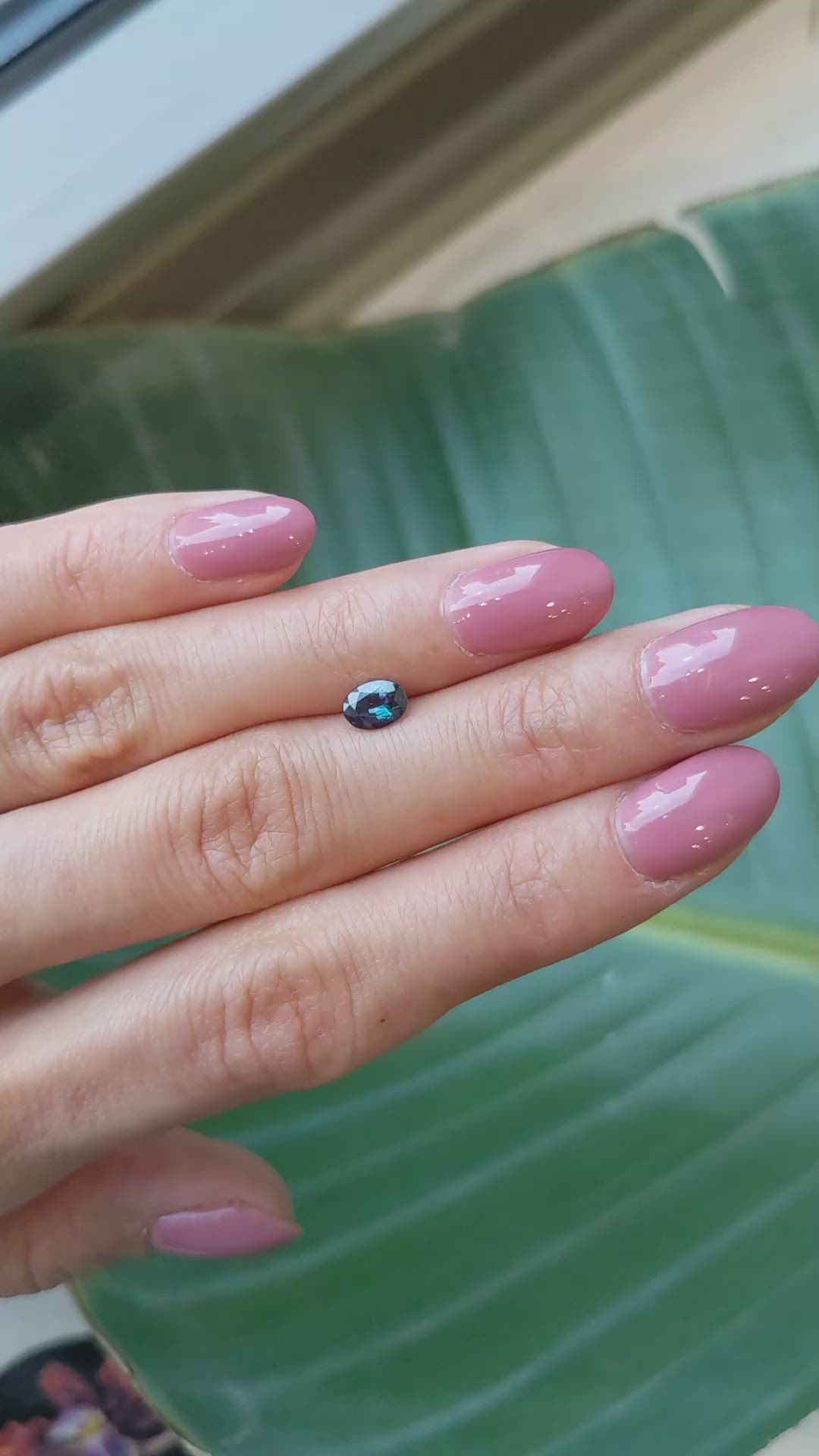 0.60 Ct. Alexandrite from Brazil Size Video