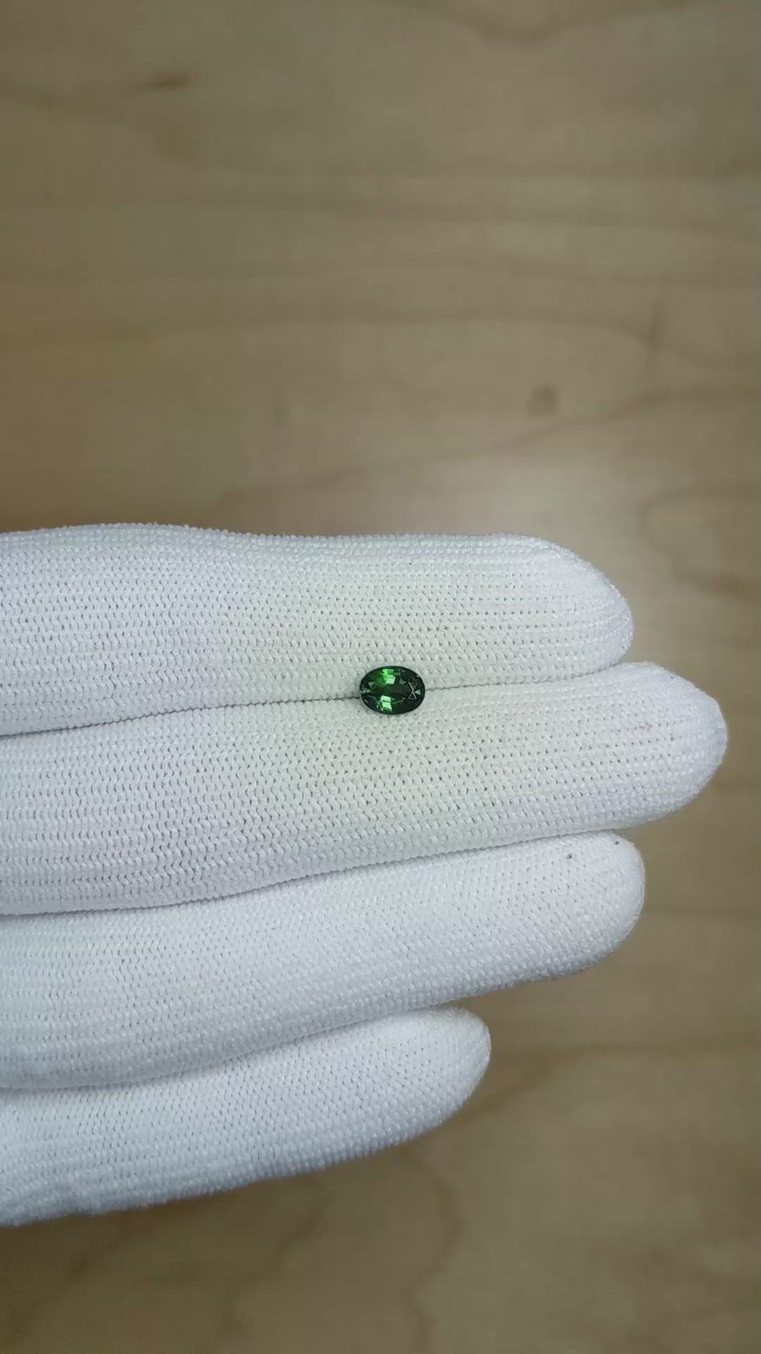 0.60 Ct. Alexandrite from Brazil Size Video