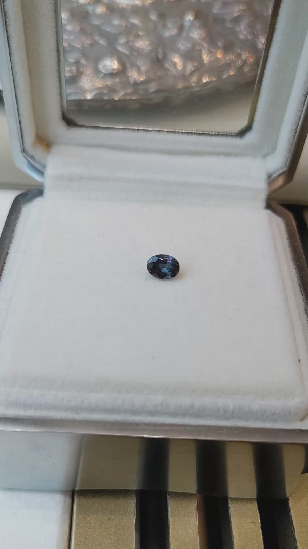 0.60 Ct. Alexandrite from Brazil Size Video