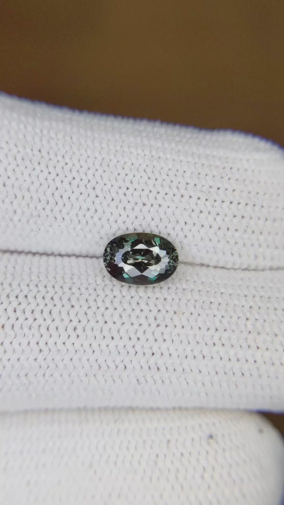 1.13 Ct. Alexandrite from Brazil Size Video