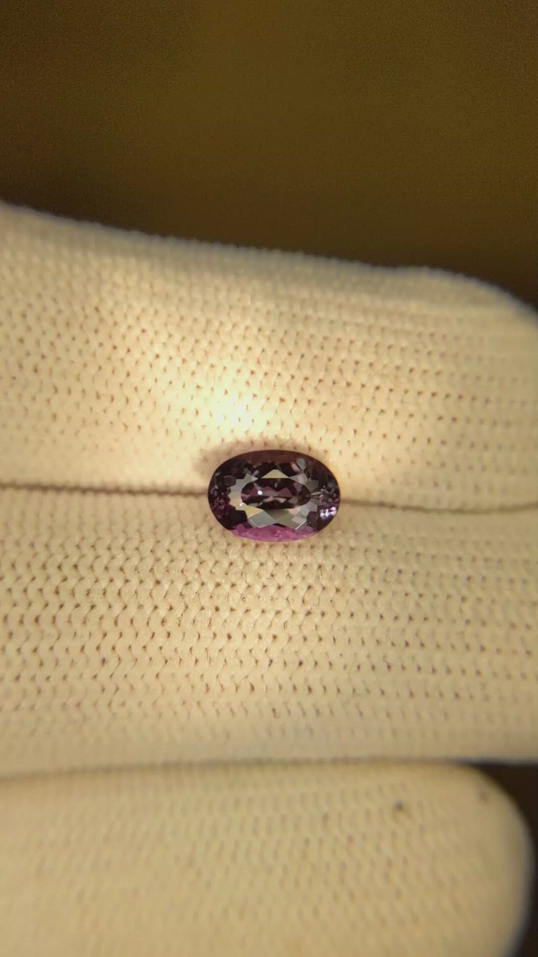 1.13 Ct. Alexandrite from Brazil Size Video