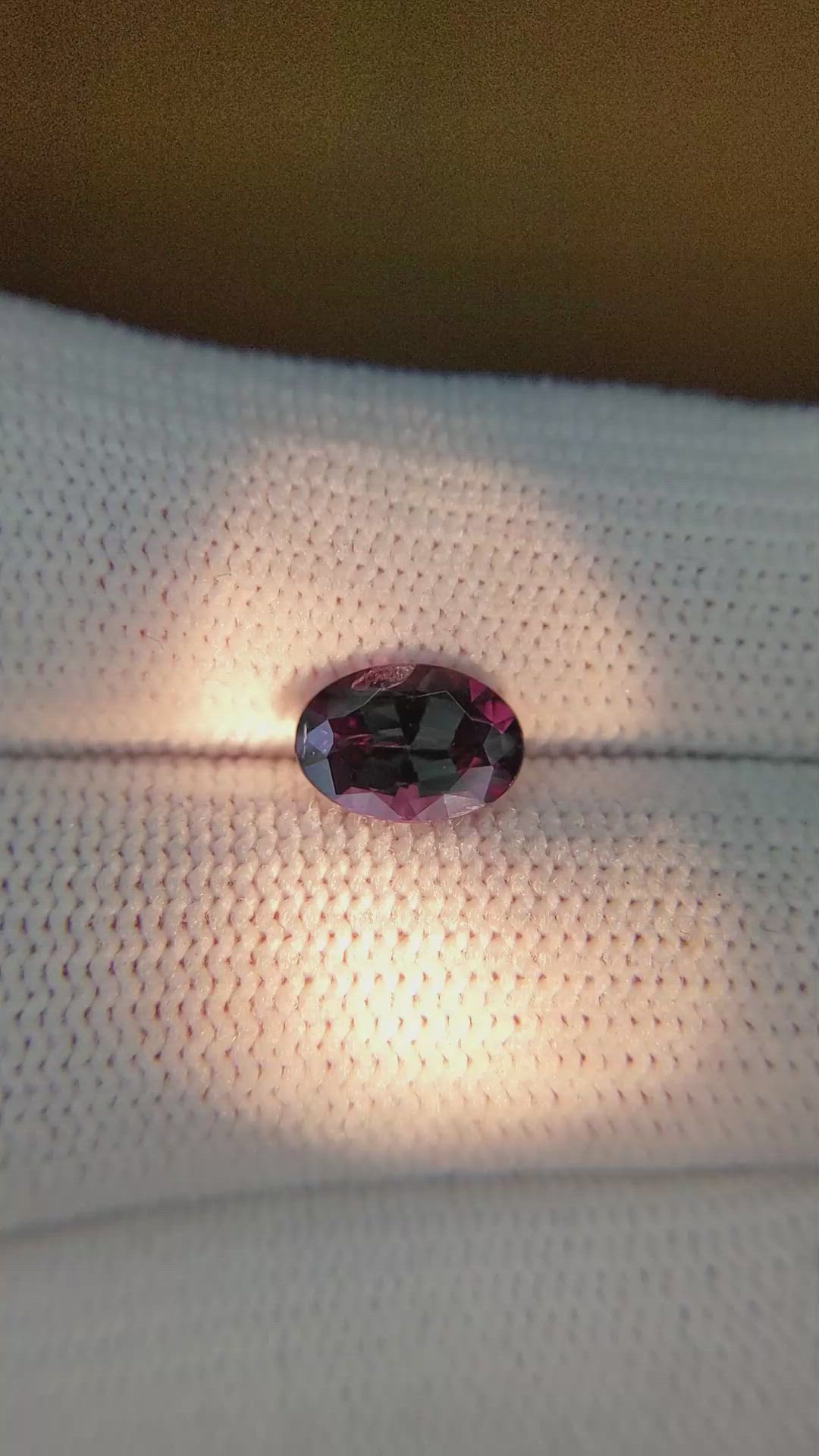 1.39 Ct. Alexandrite from Brazil Size Video