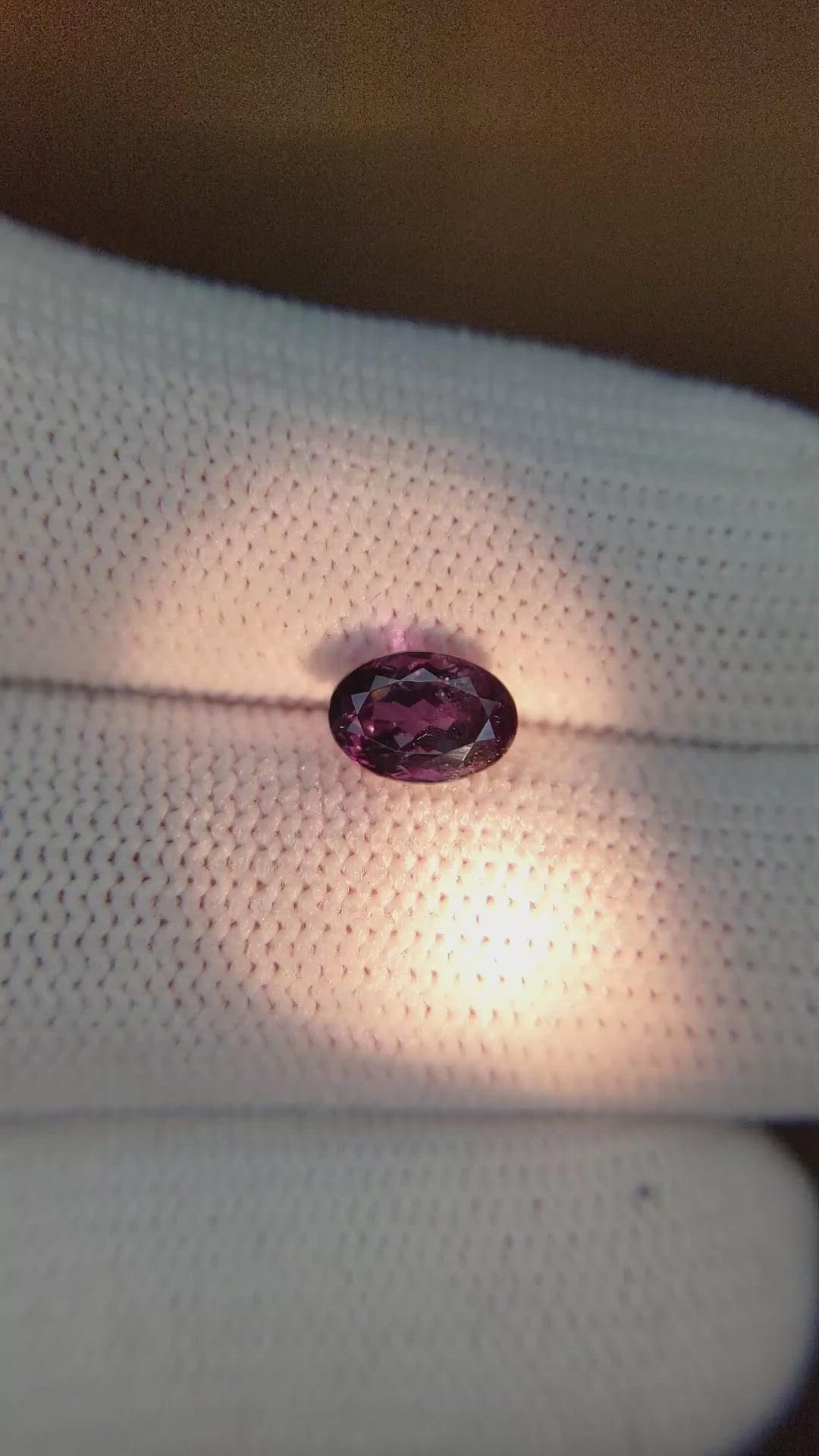 1.16 Ct. Alexandrite from Brazil Size Video