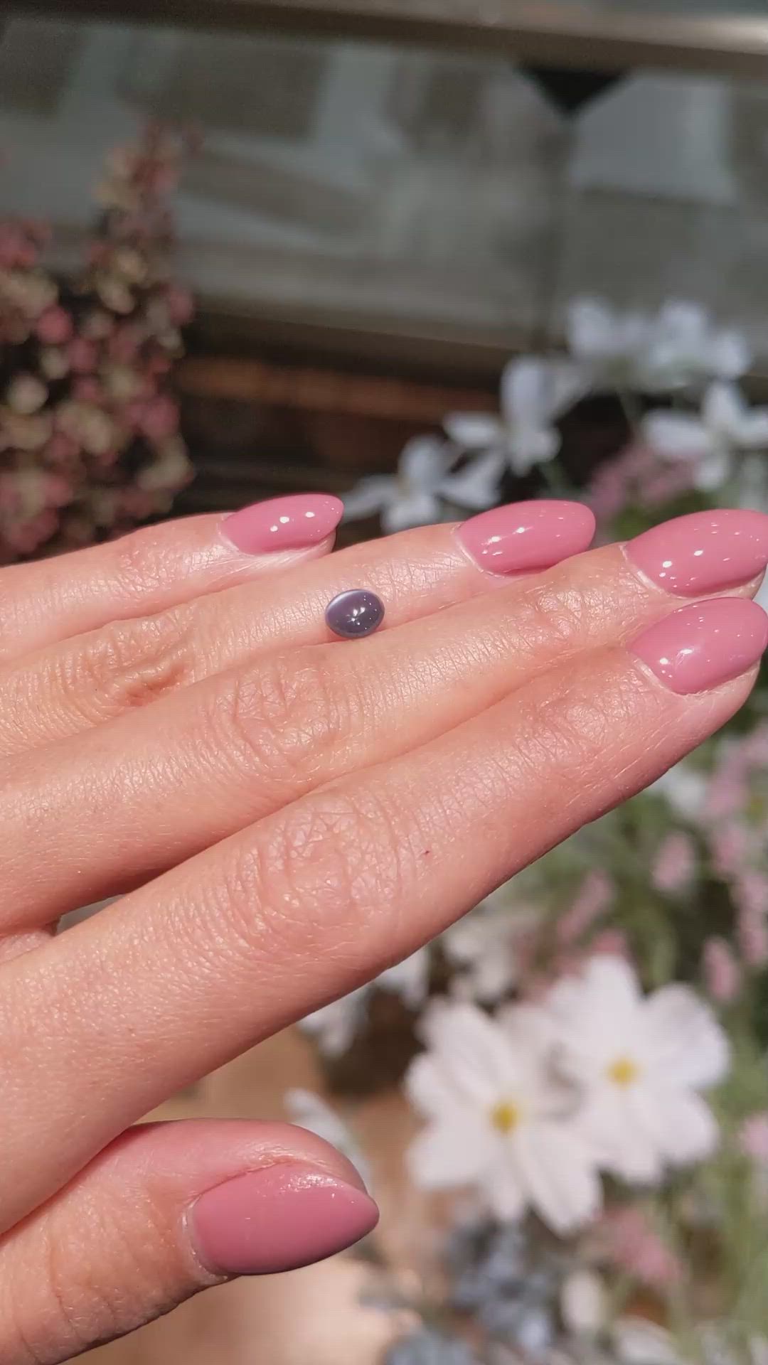 1.17 Ct. Cabochon Alexandrite from Ceylon (Sri Lanka) Size Video